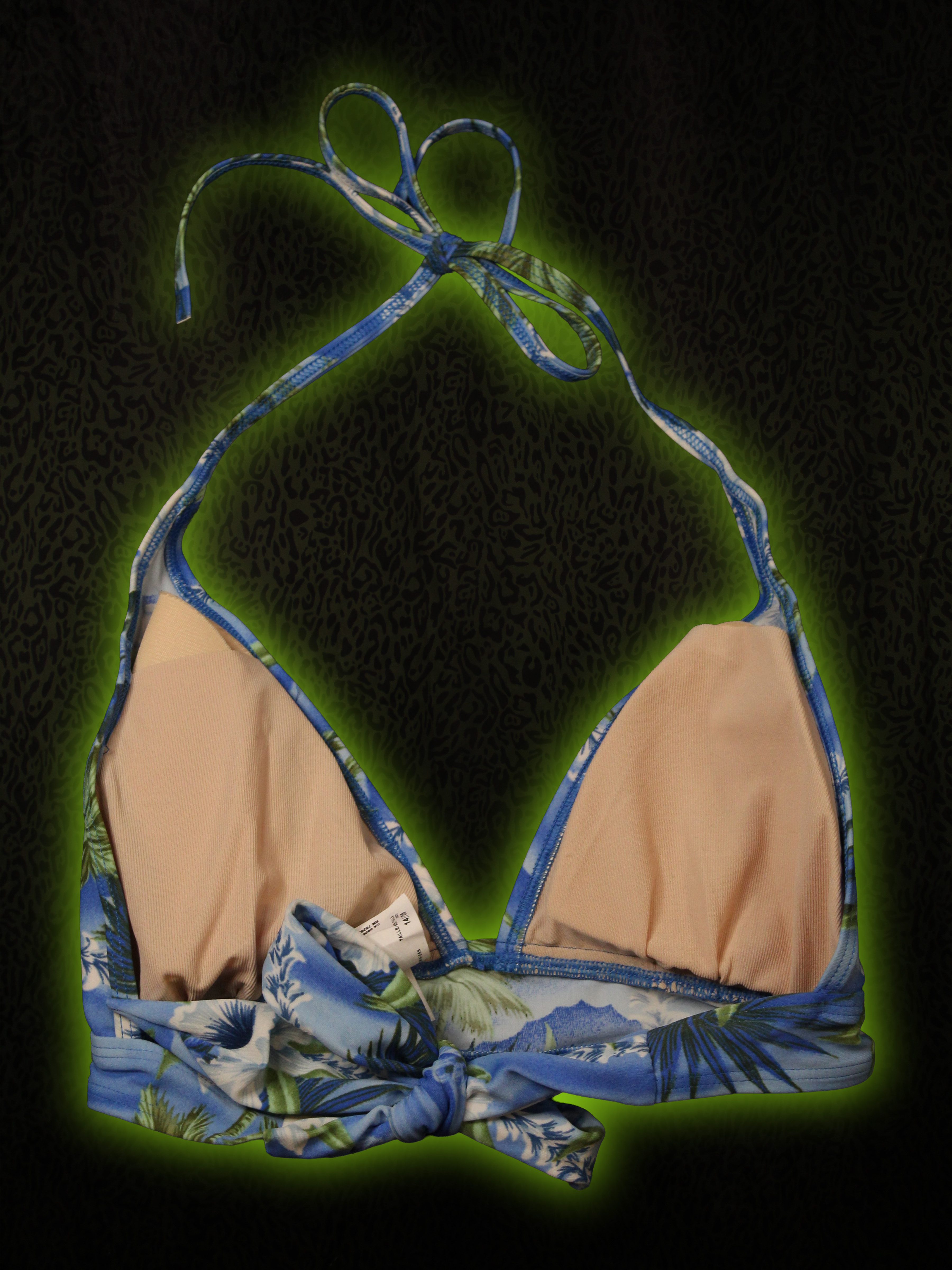 Clouds Bikini Top Back