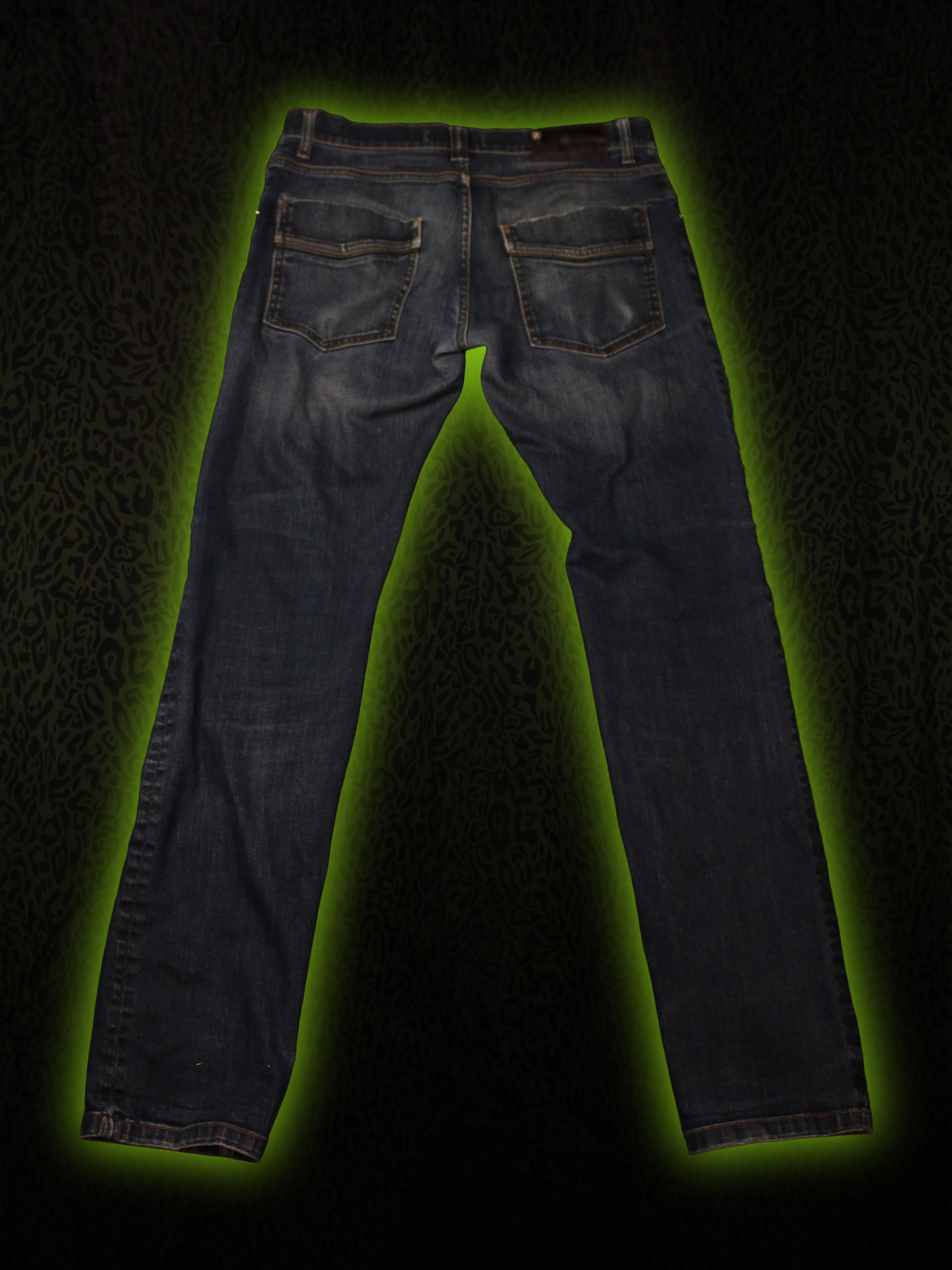 Dark Wash Jeans Back