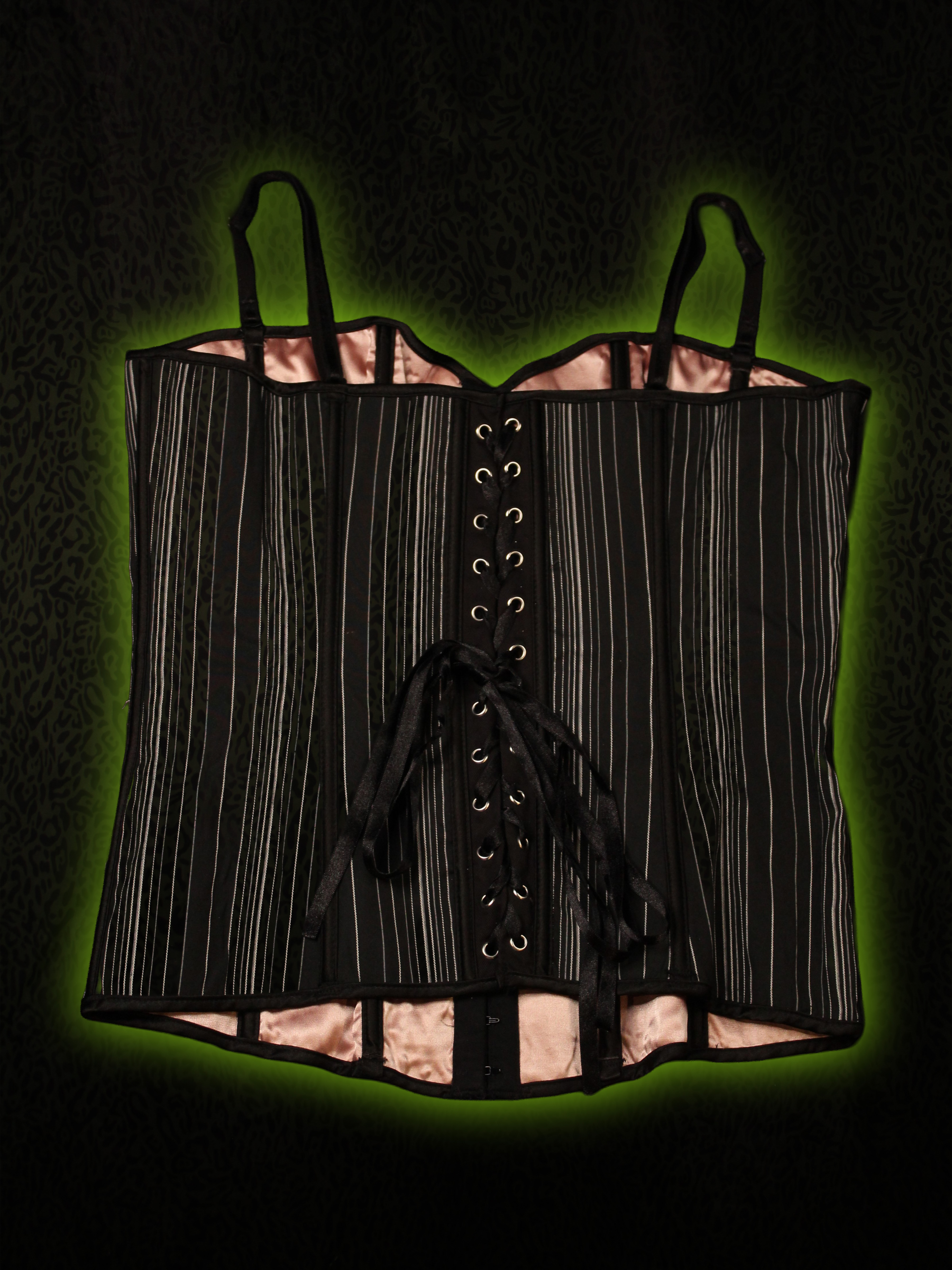 Pin Stripe Corset Back