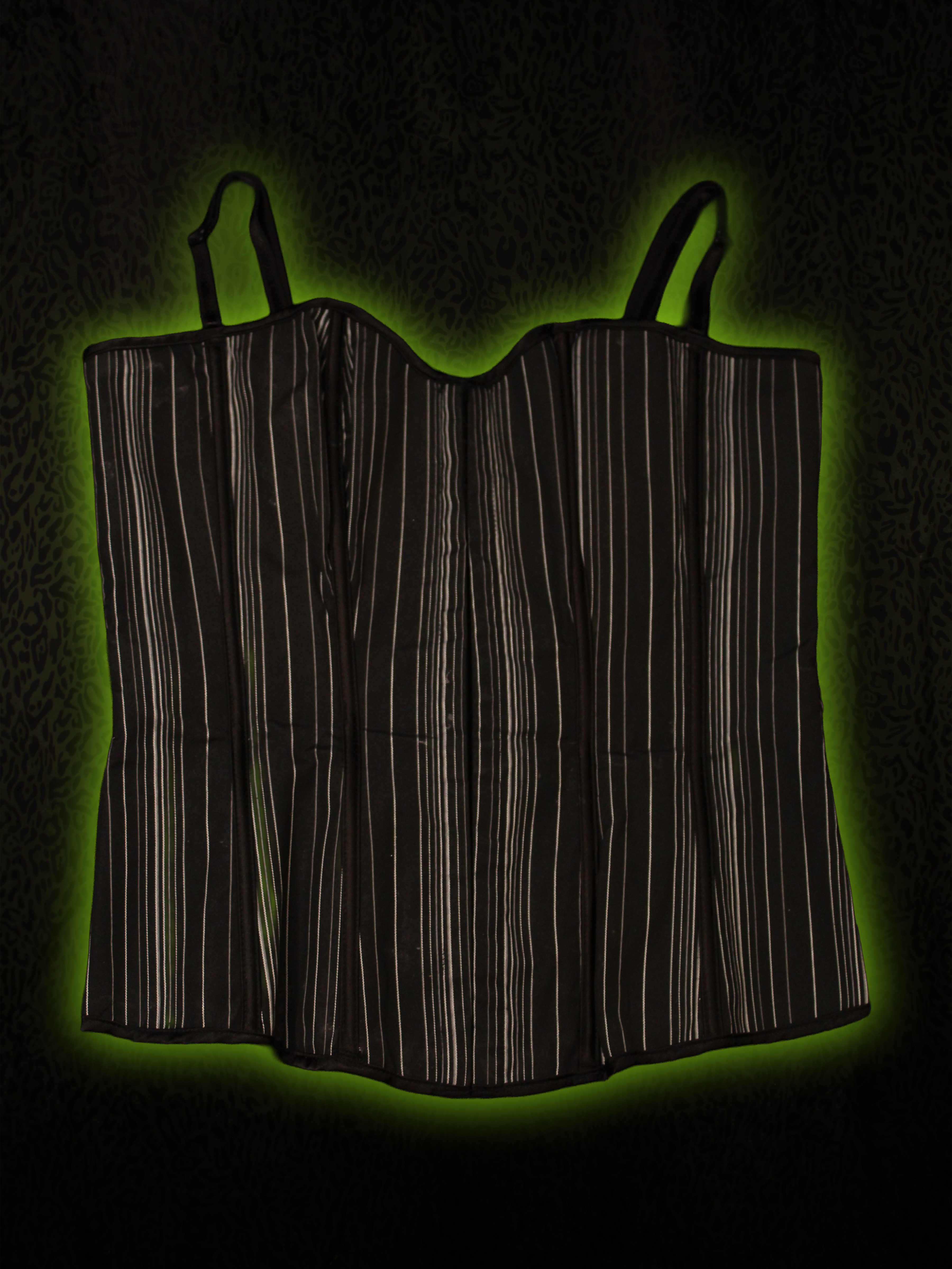 Pin Stripe Corset Front