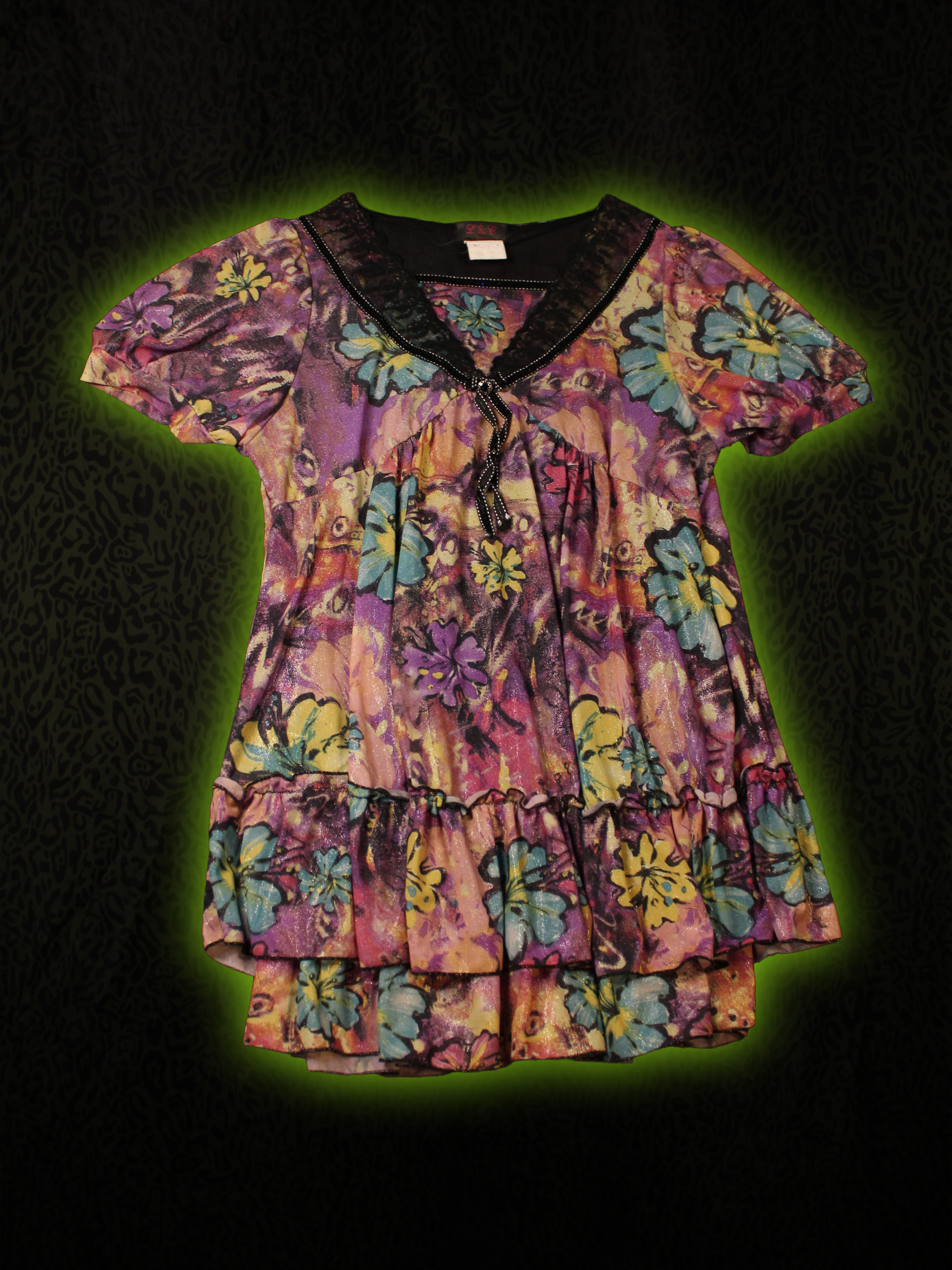 Floral Sailor Dress Front