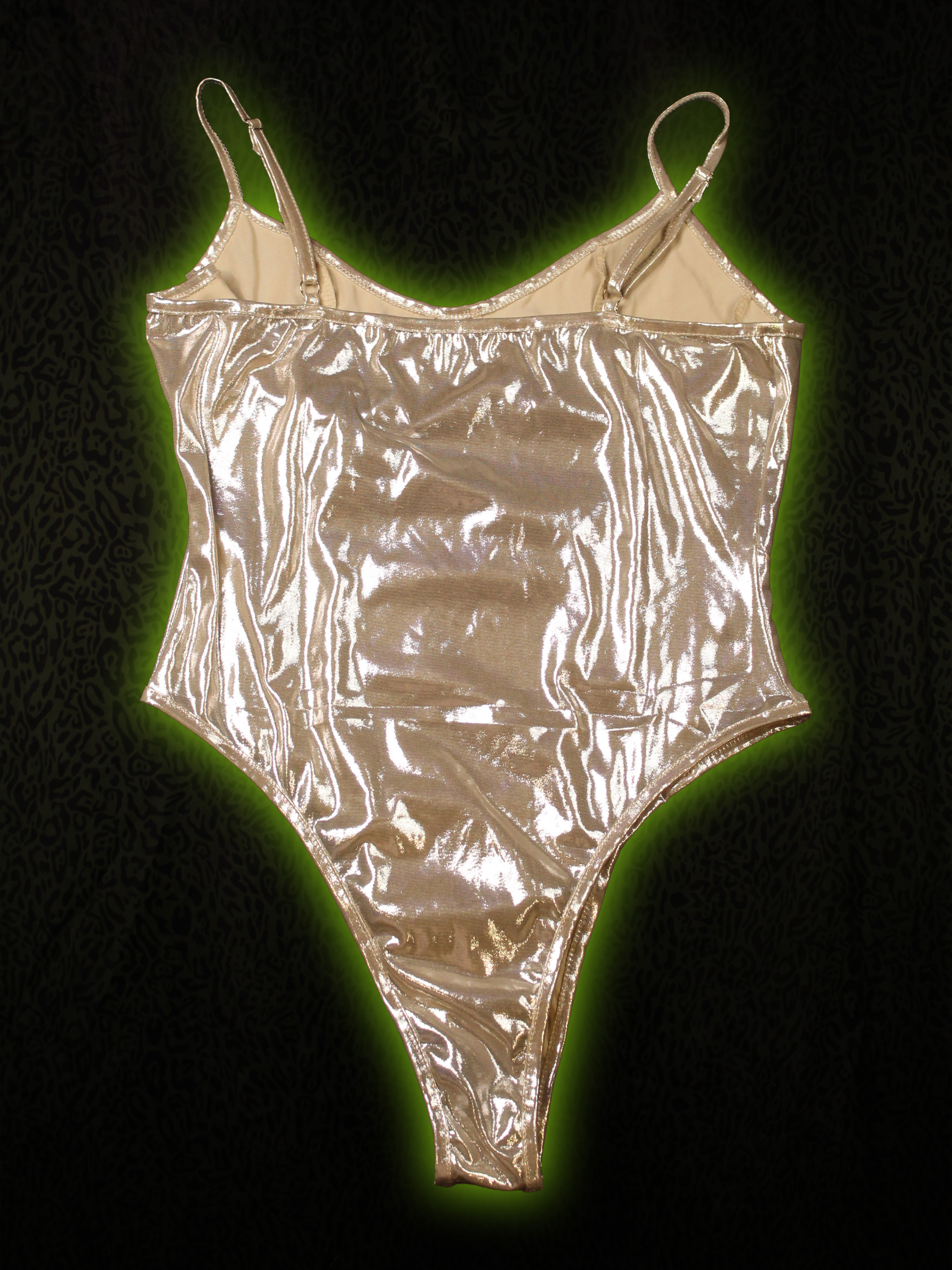 Silver Tank Bodysuit Back