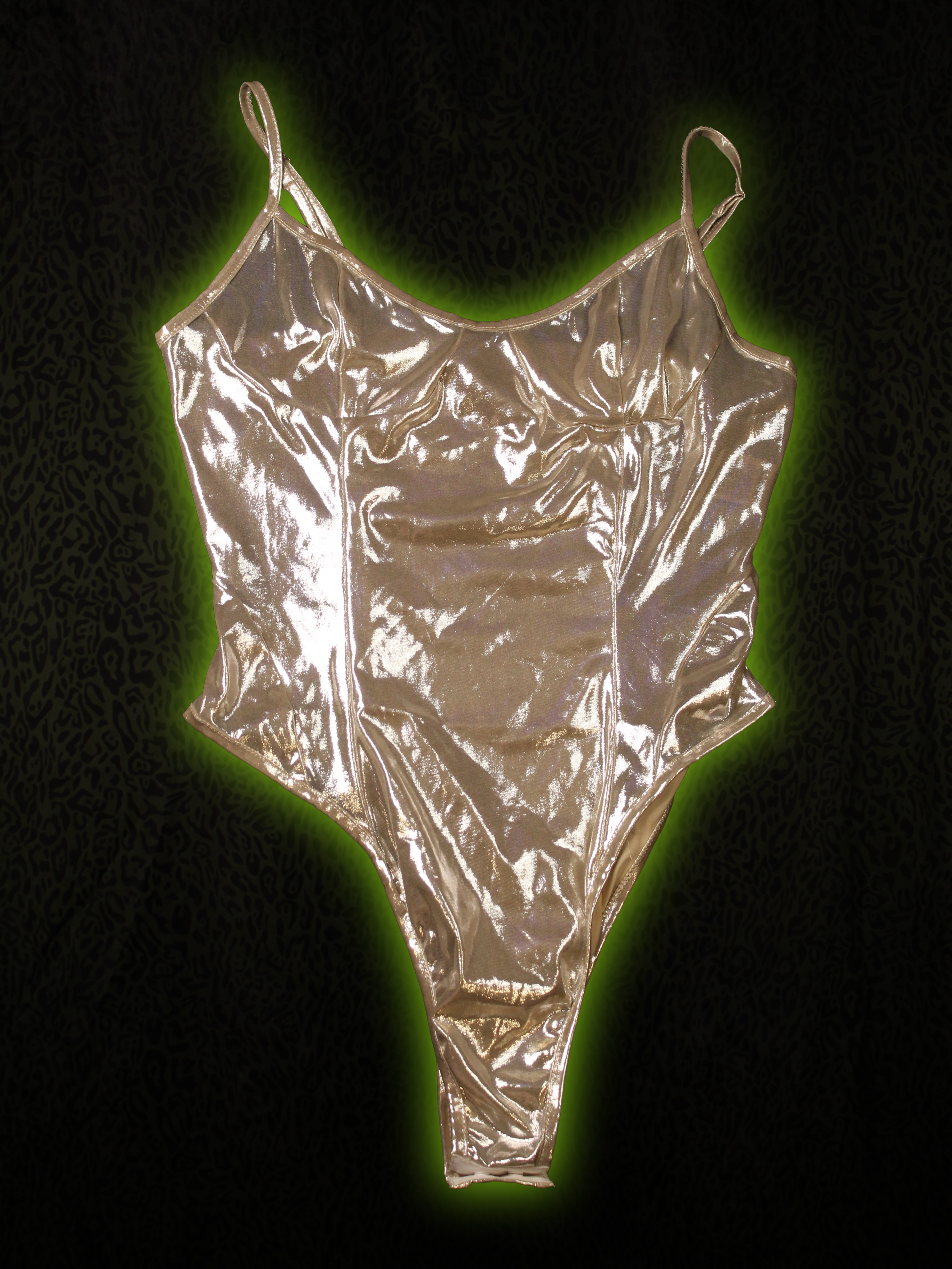 Silver Tank Bodysuit Front
