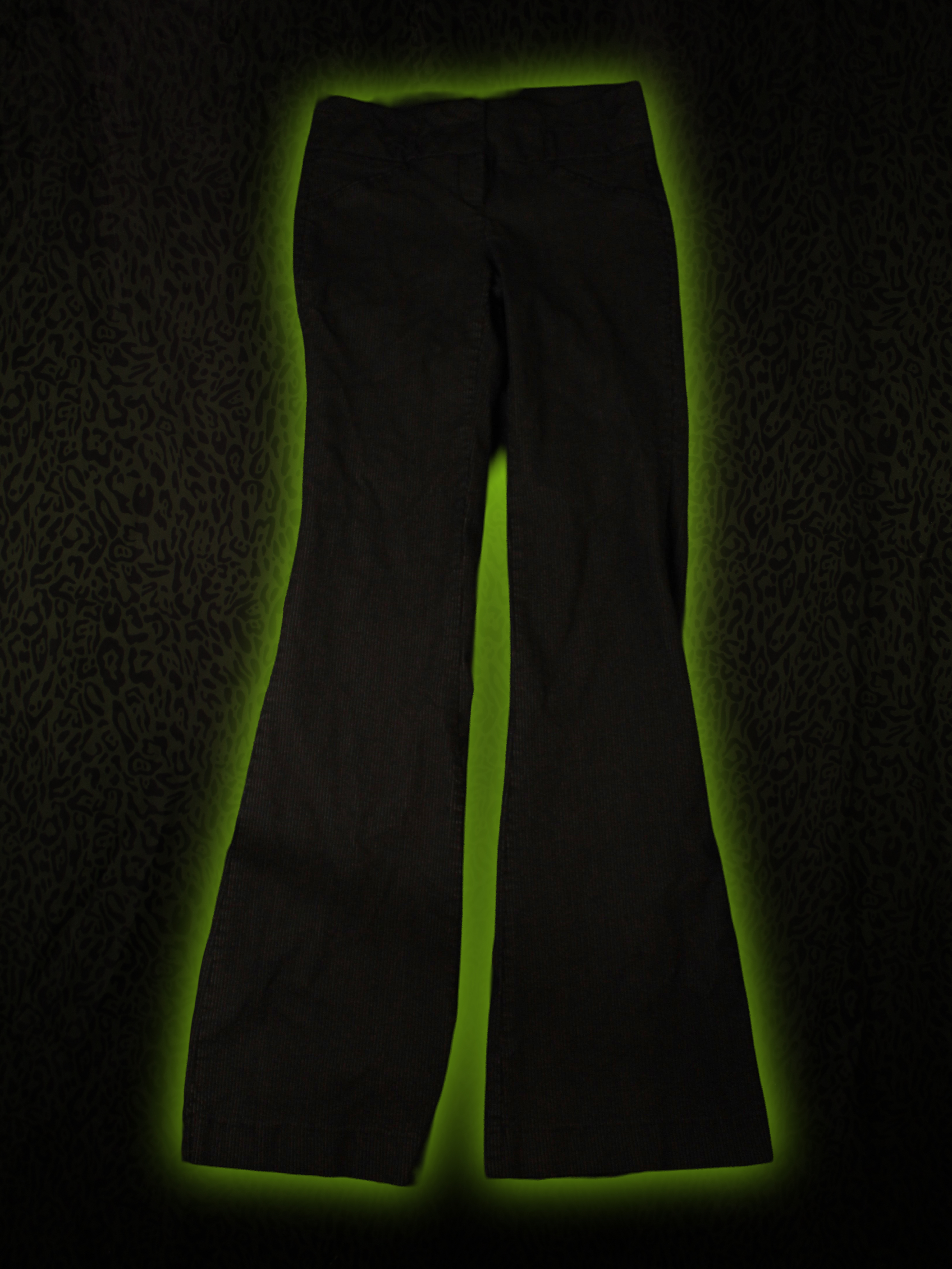 Pinstripe Flare Pants Front