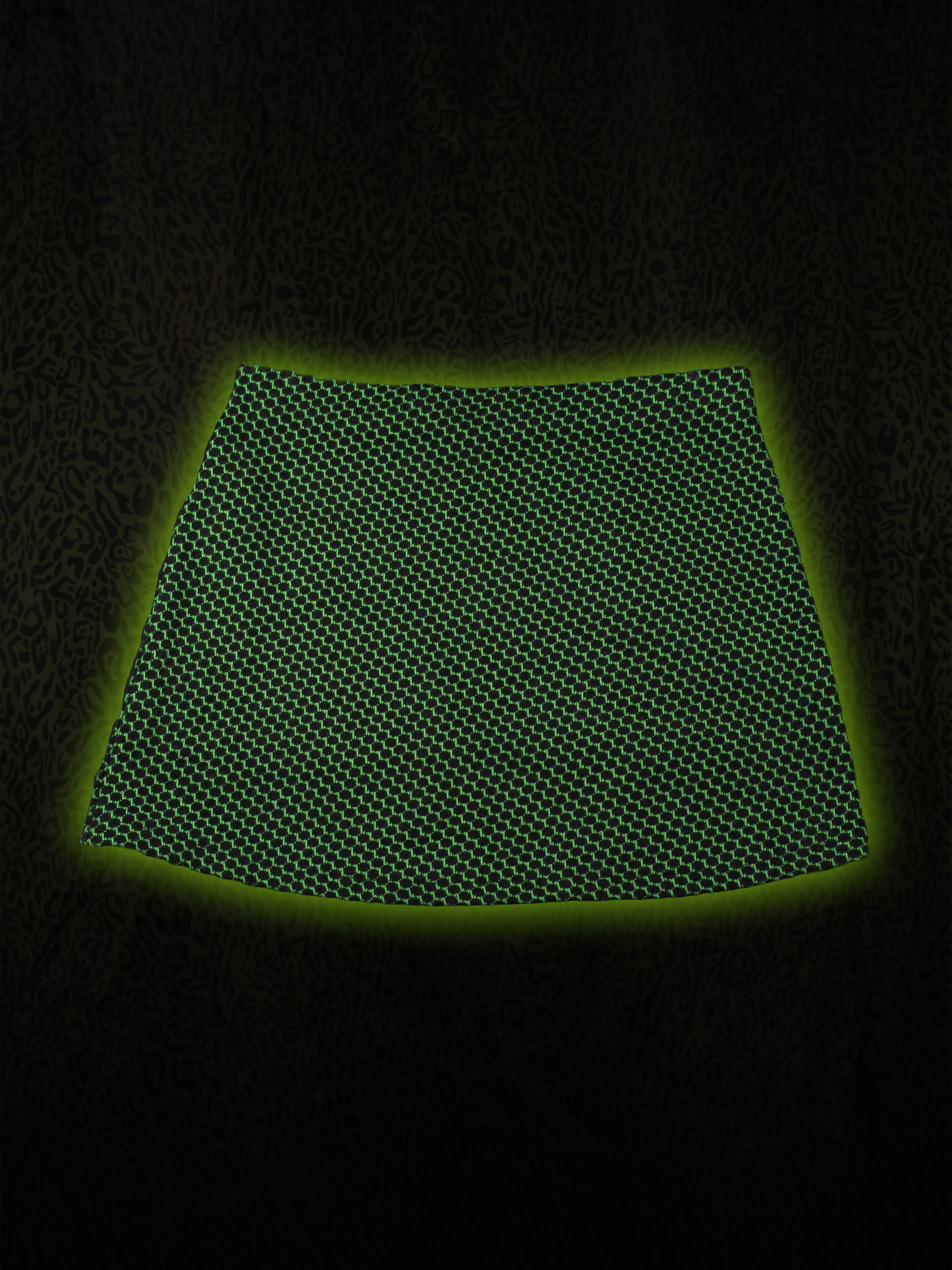 Geometric Skirt Back