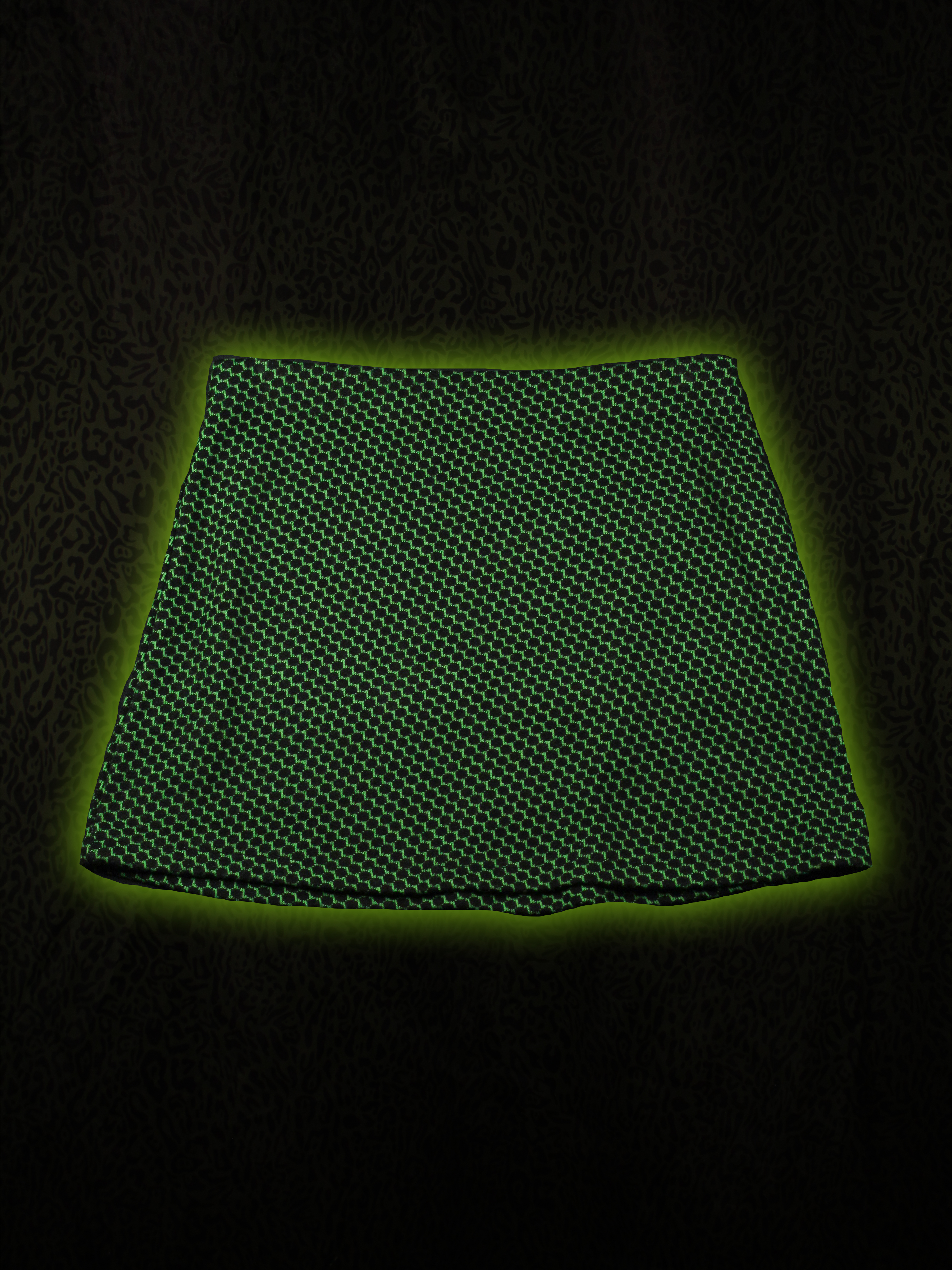 Geometric Skirt Front