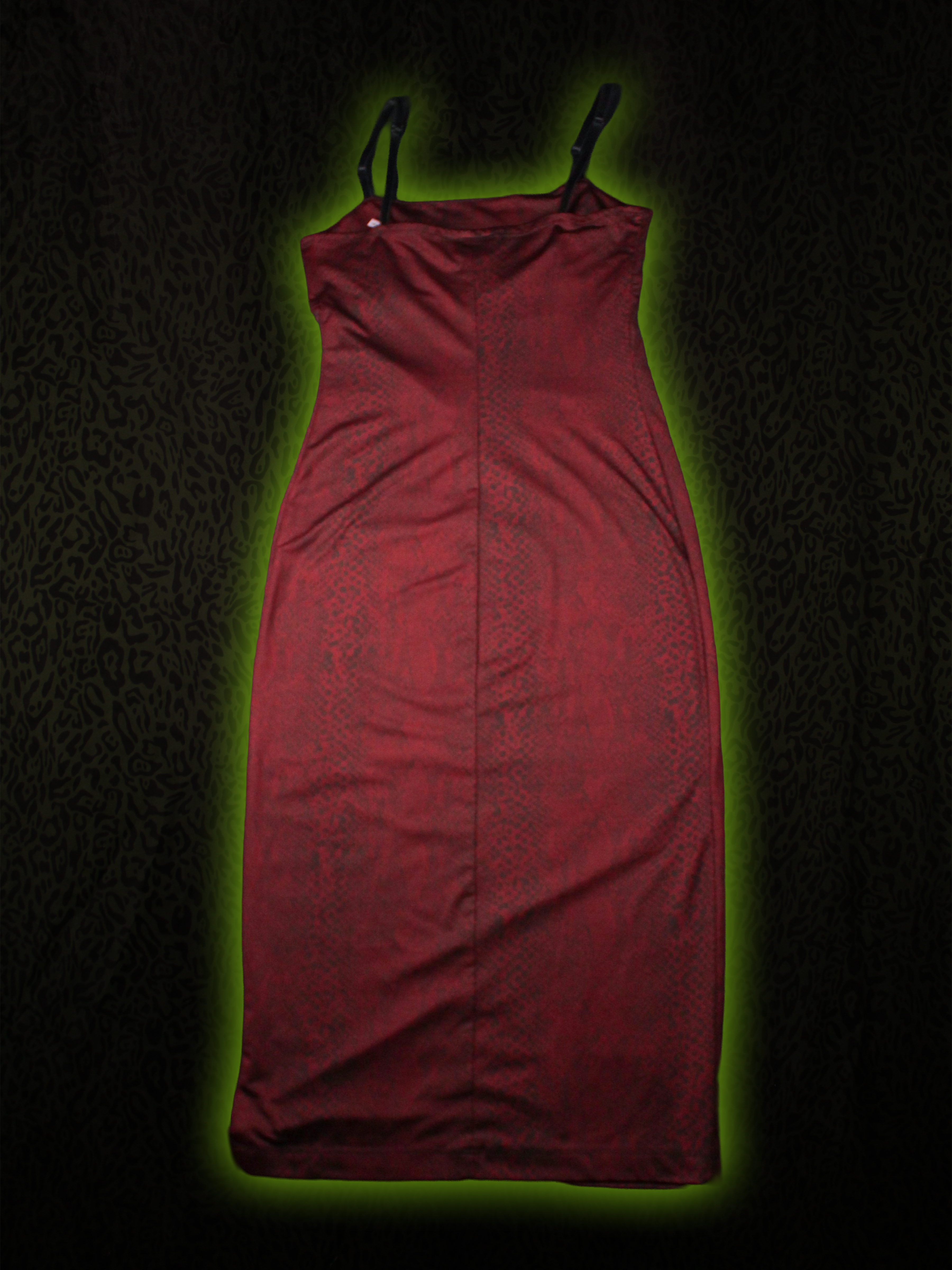 Reptile Dress Back