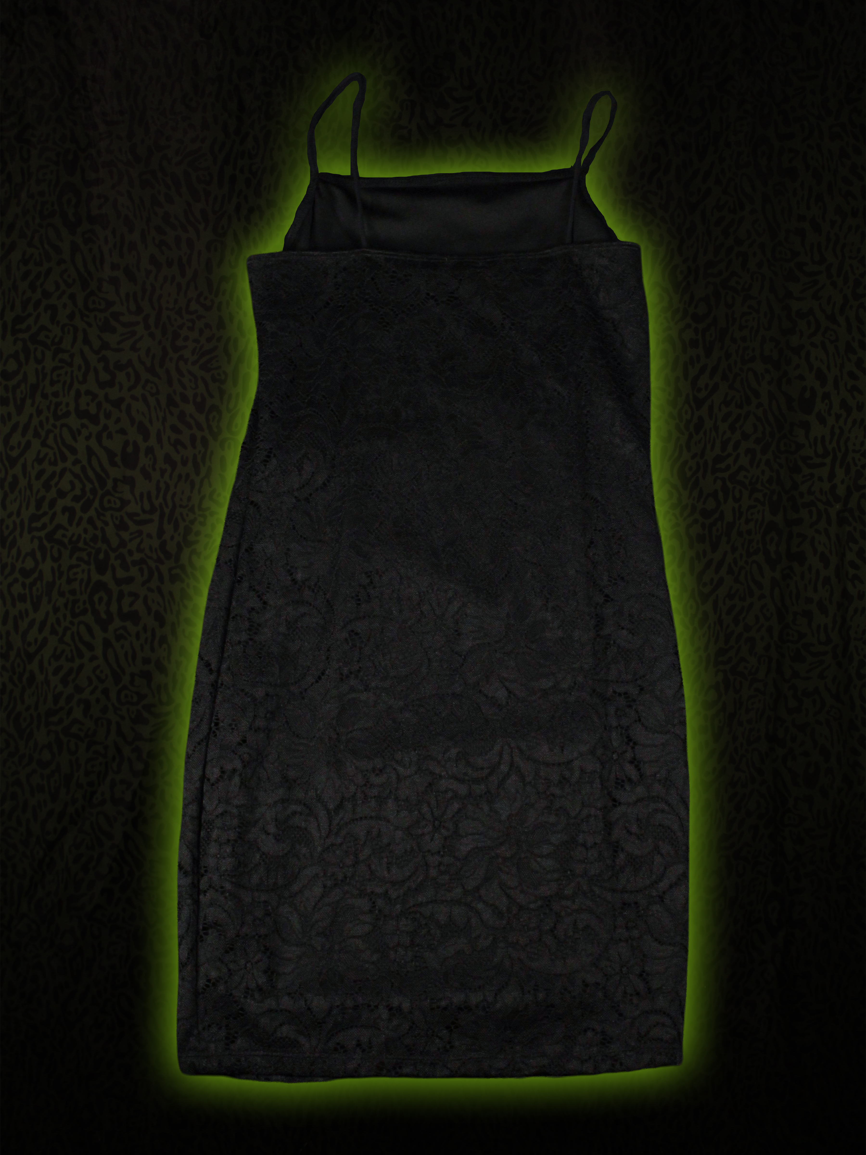 Lace Tank Dress Back