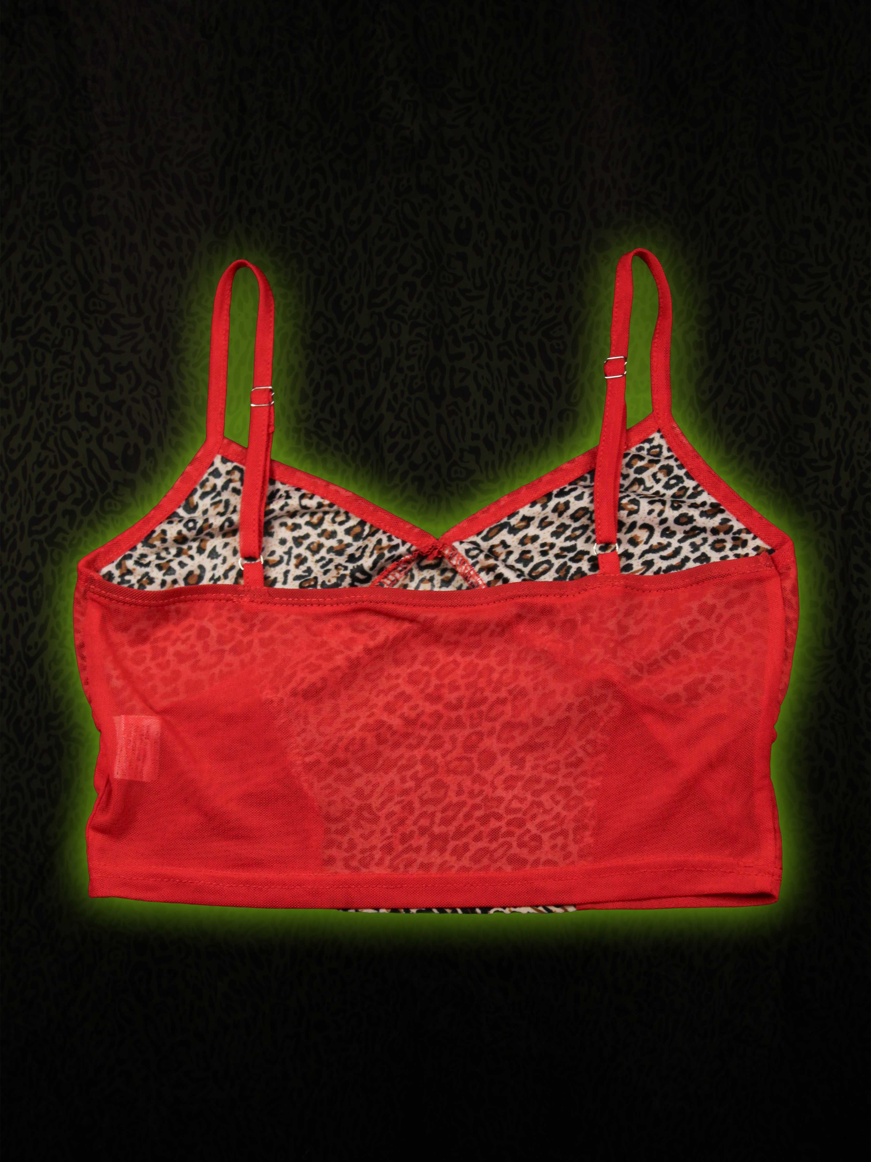 Red Leopard Tank Back