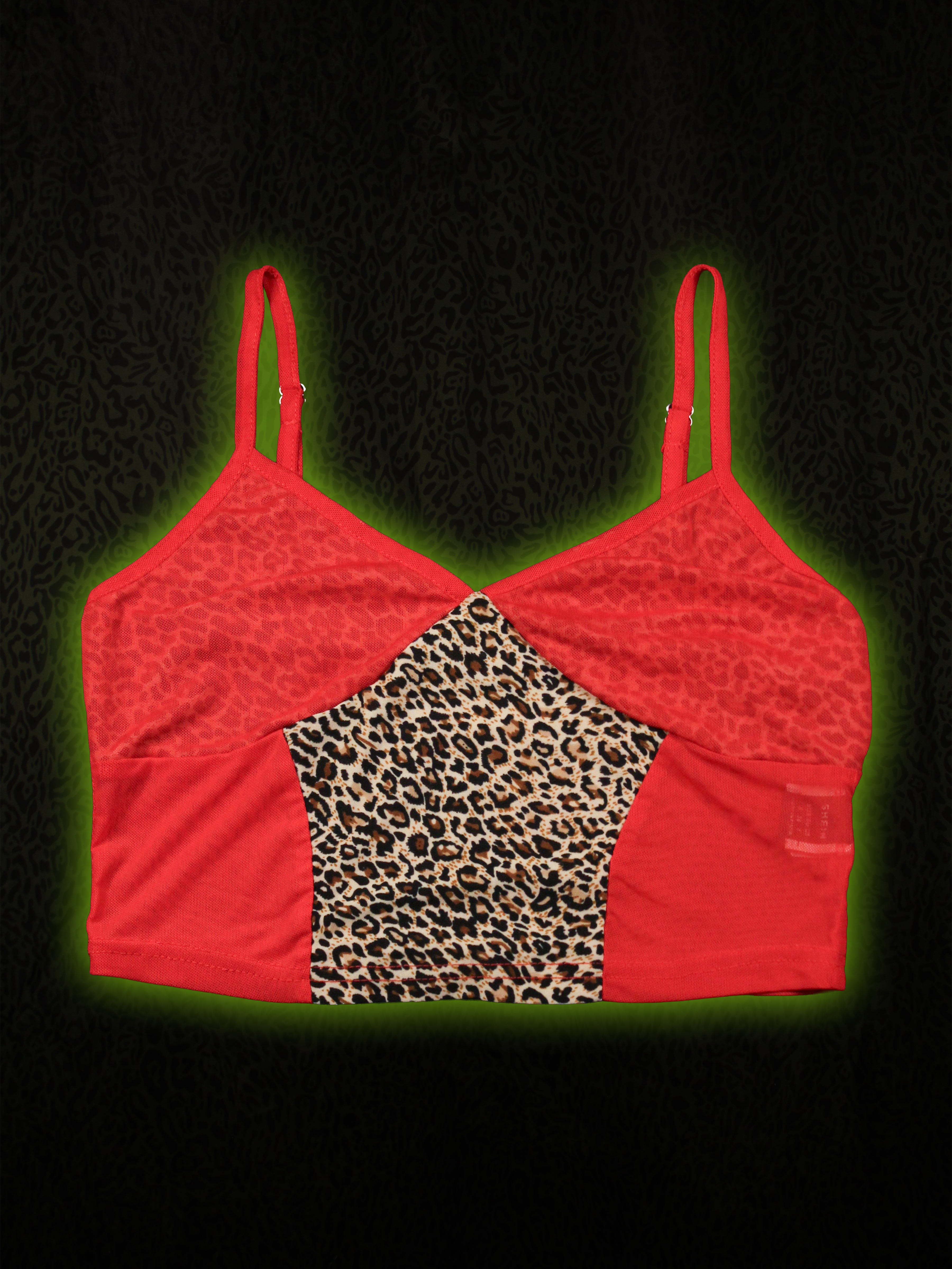 Red Leopard Tank Front