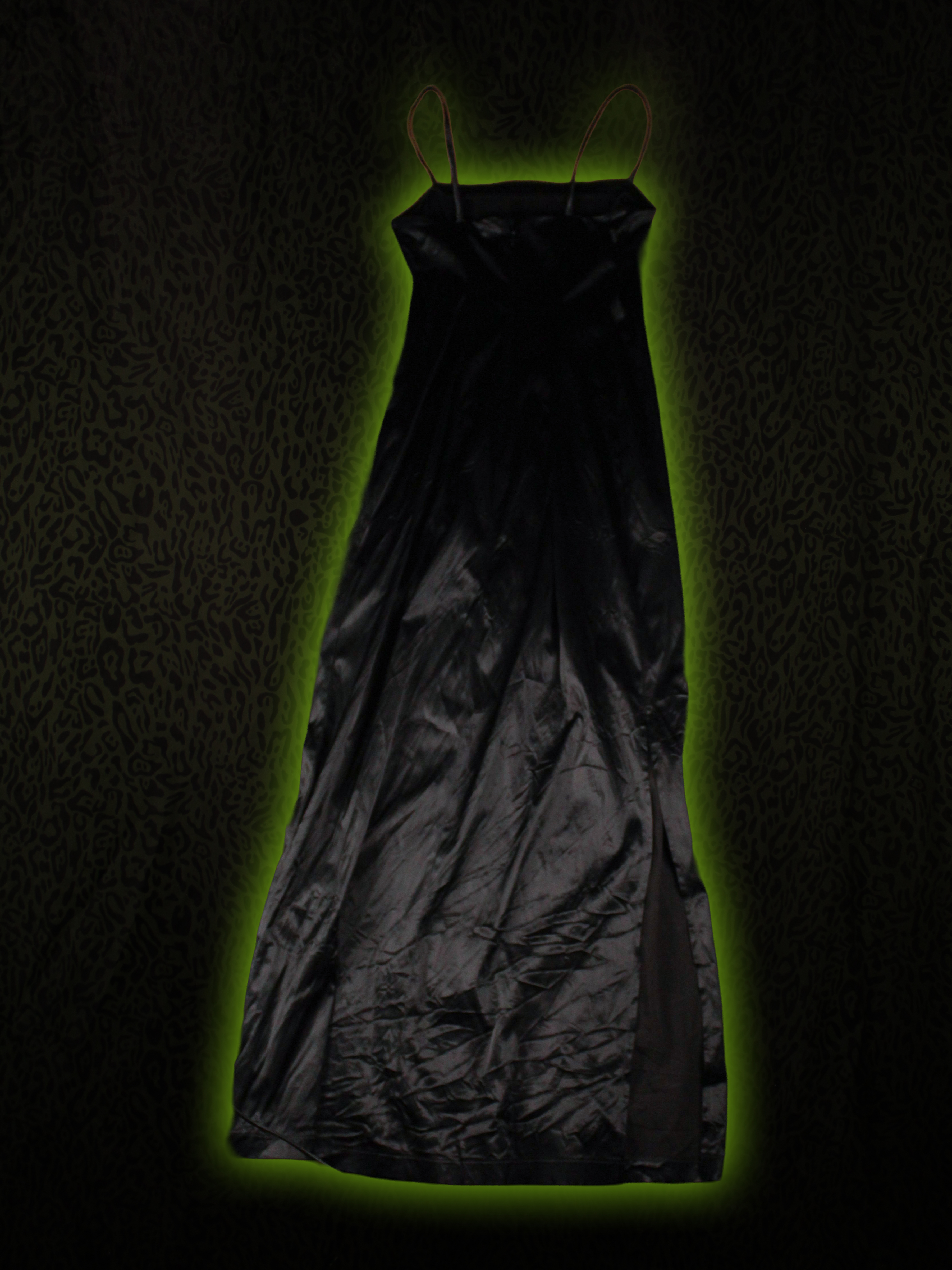 Long Black Dress Back