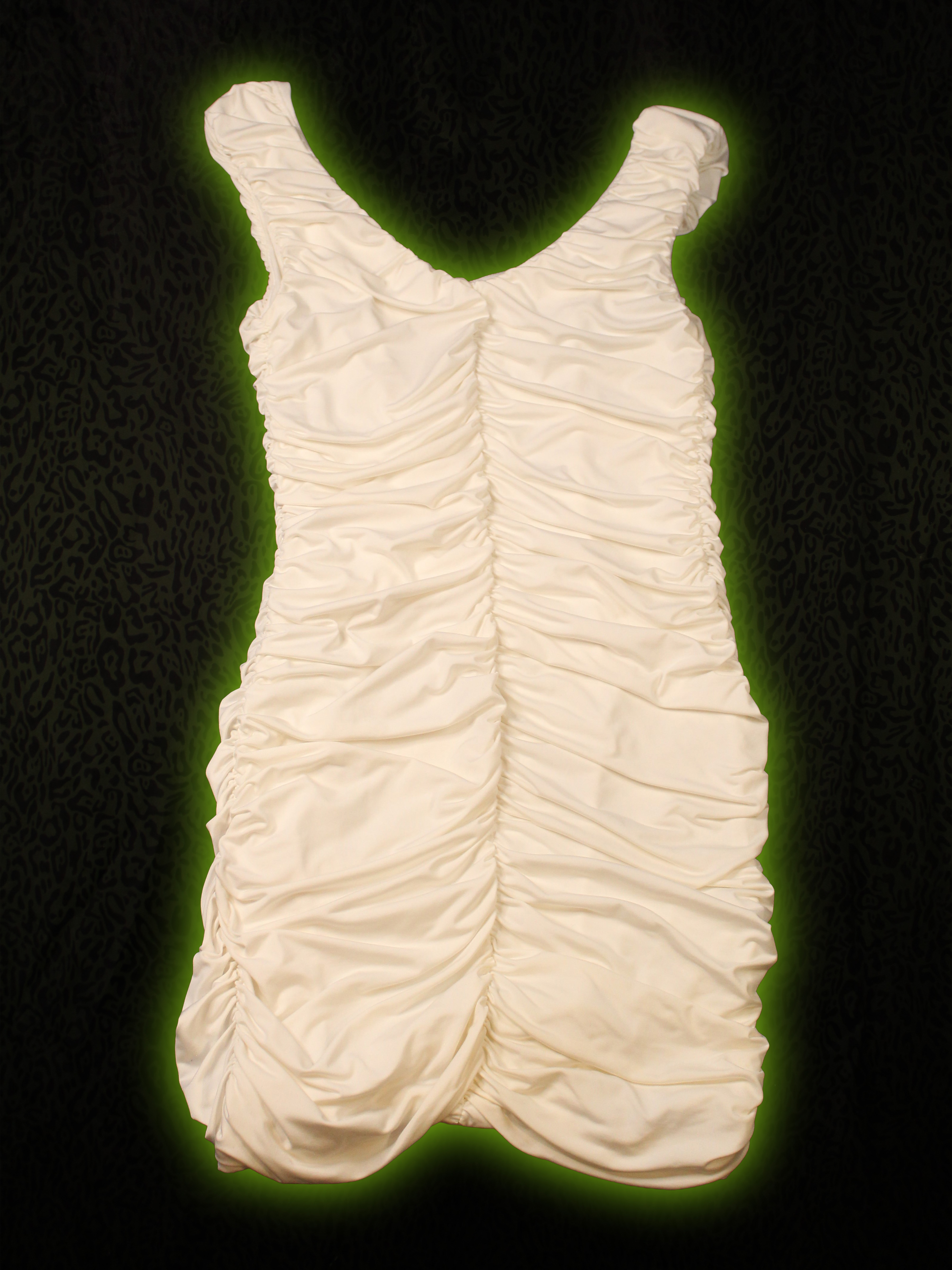 Ruched Mini Dress Back