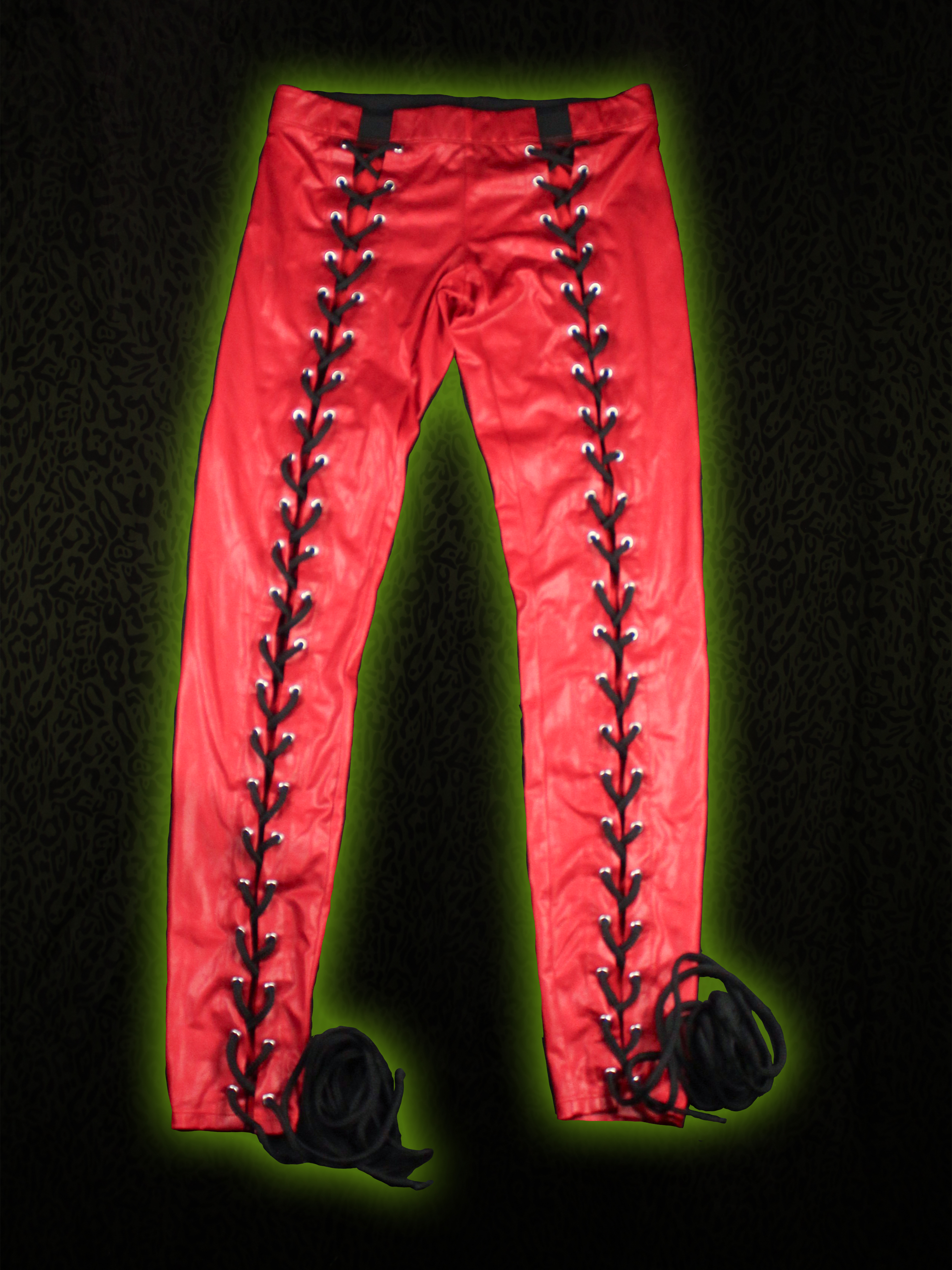 Lace Up Pants Front