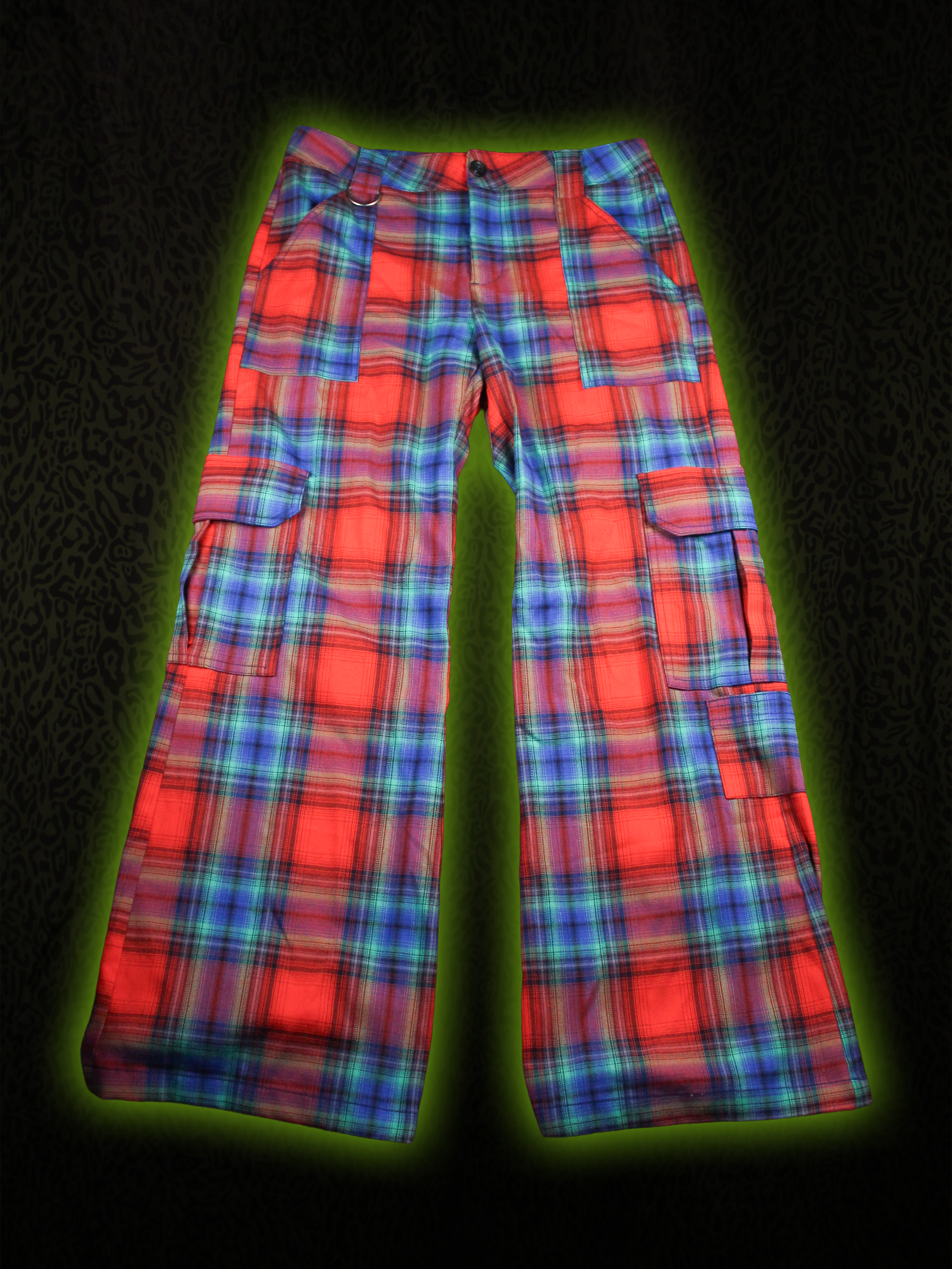 Plaid Pants Front