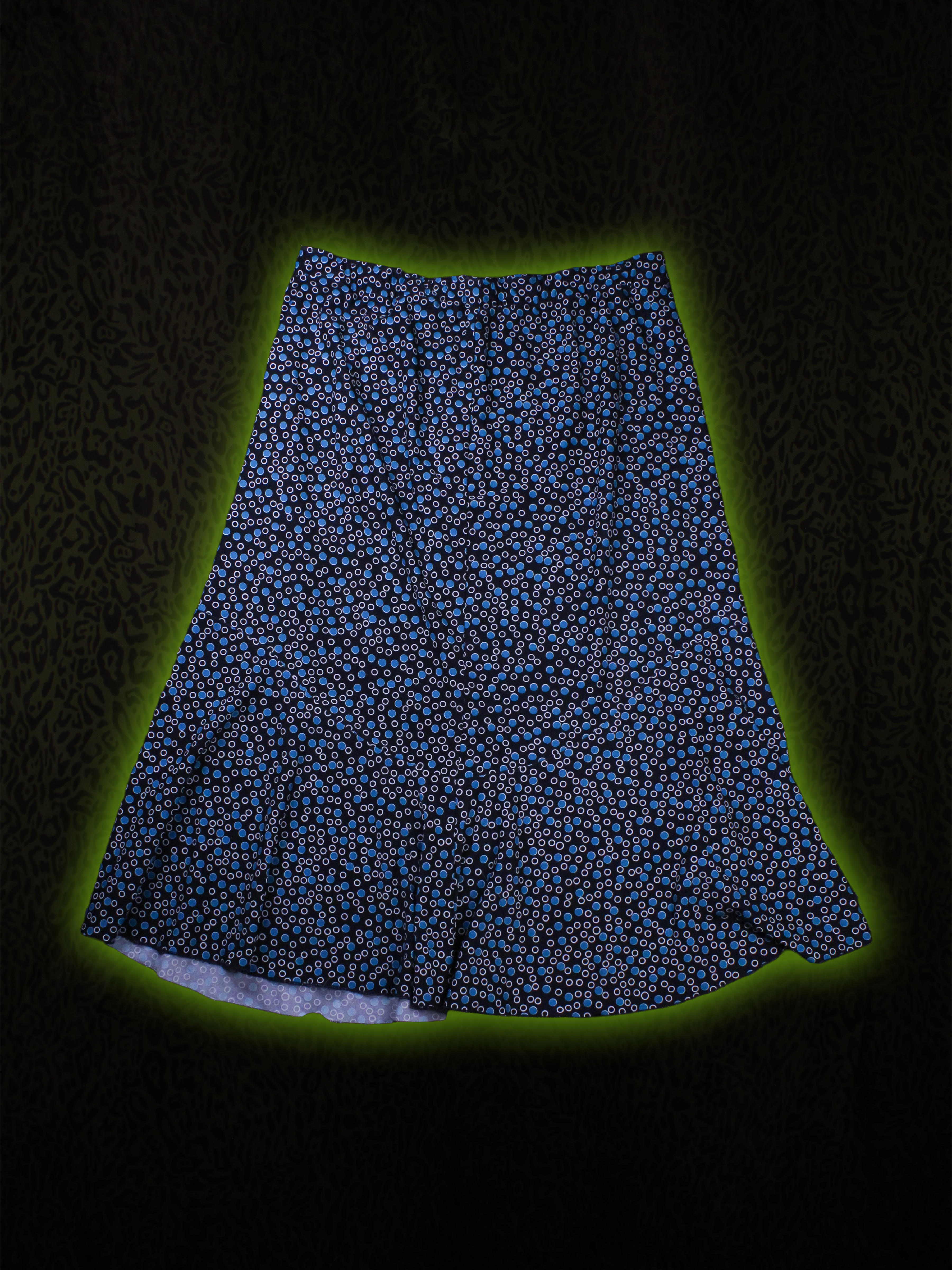 Polka Dot Skirt Back