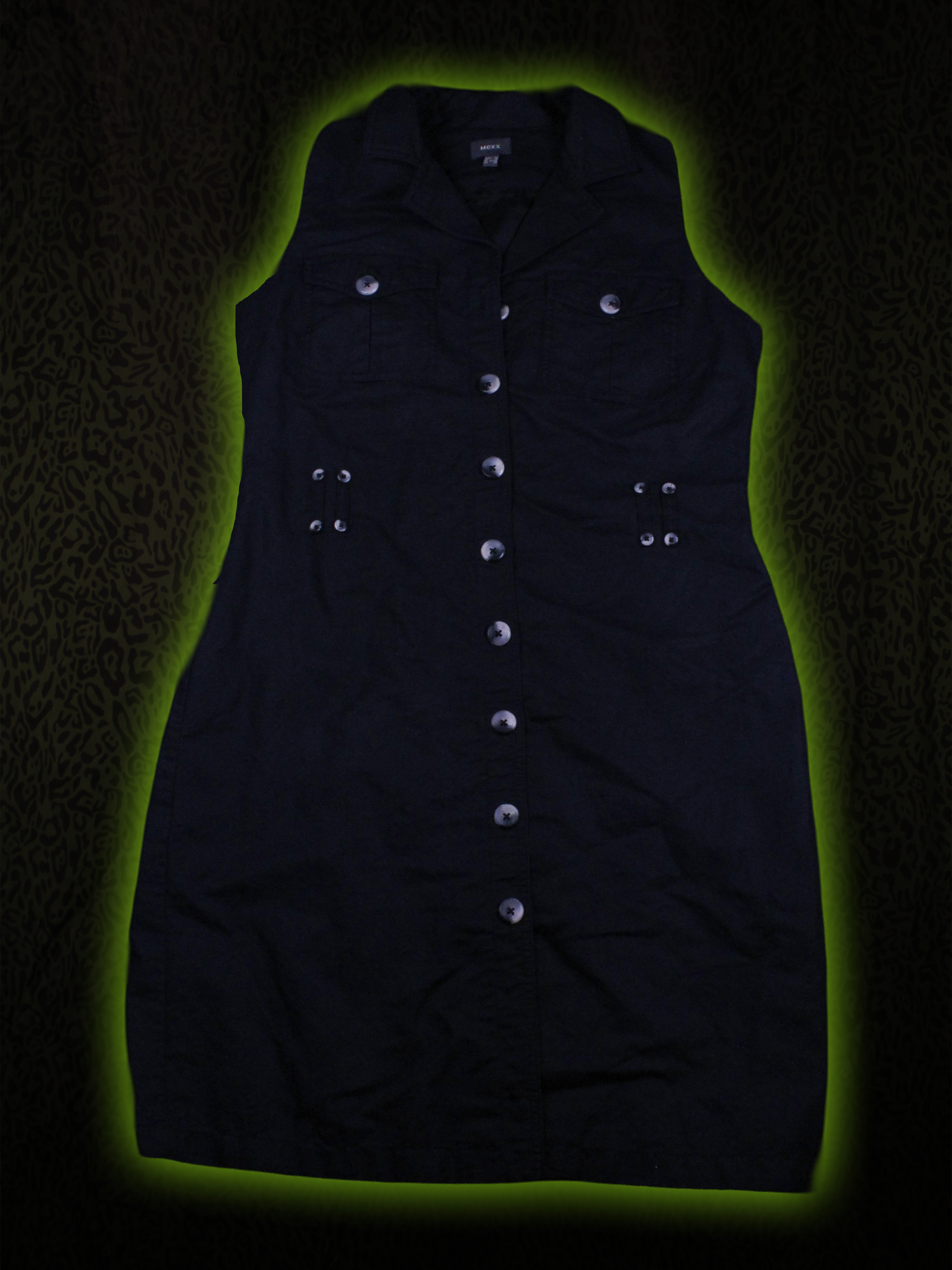 Button Dress Front