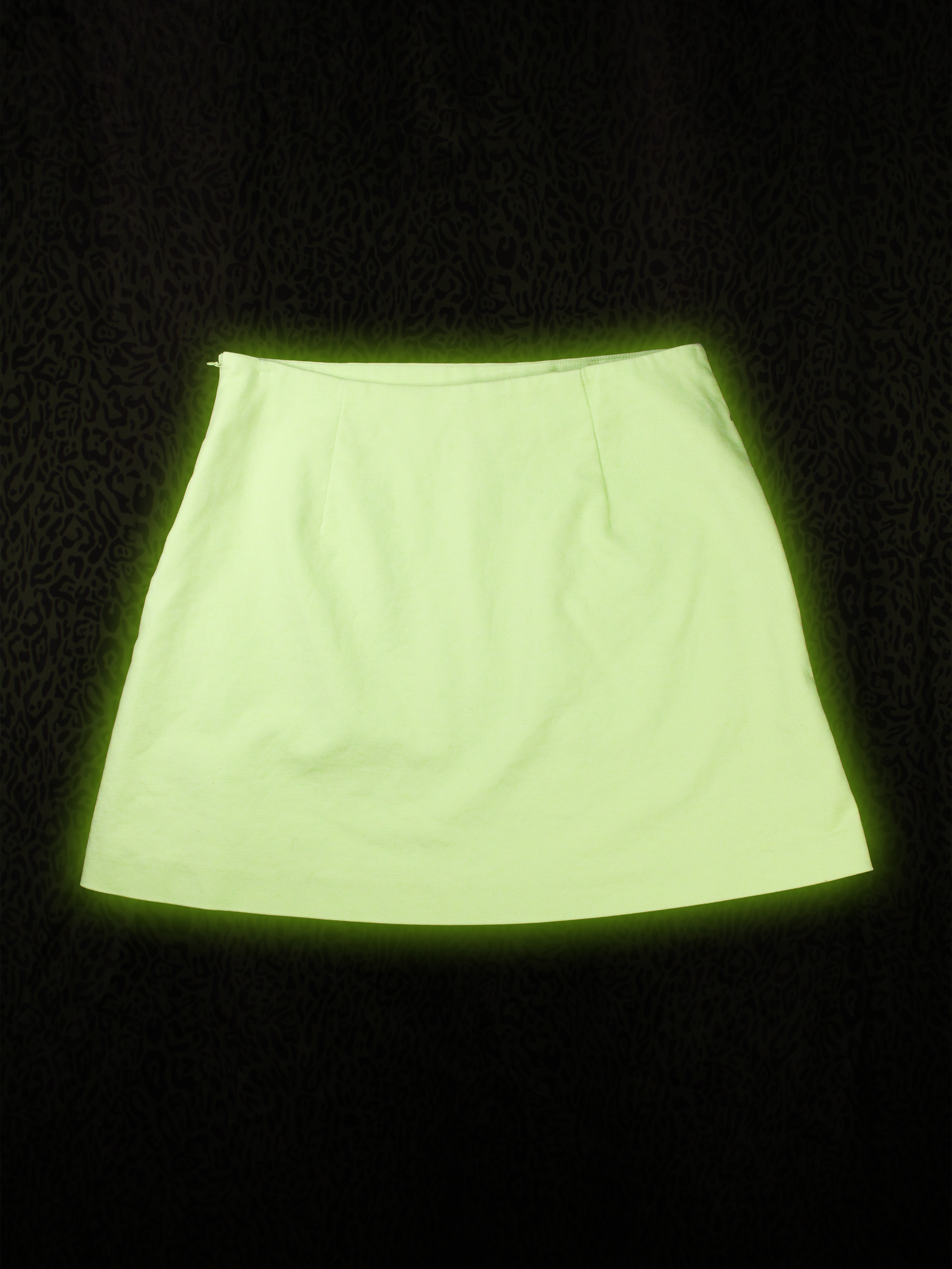Green Skirt Back