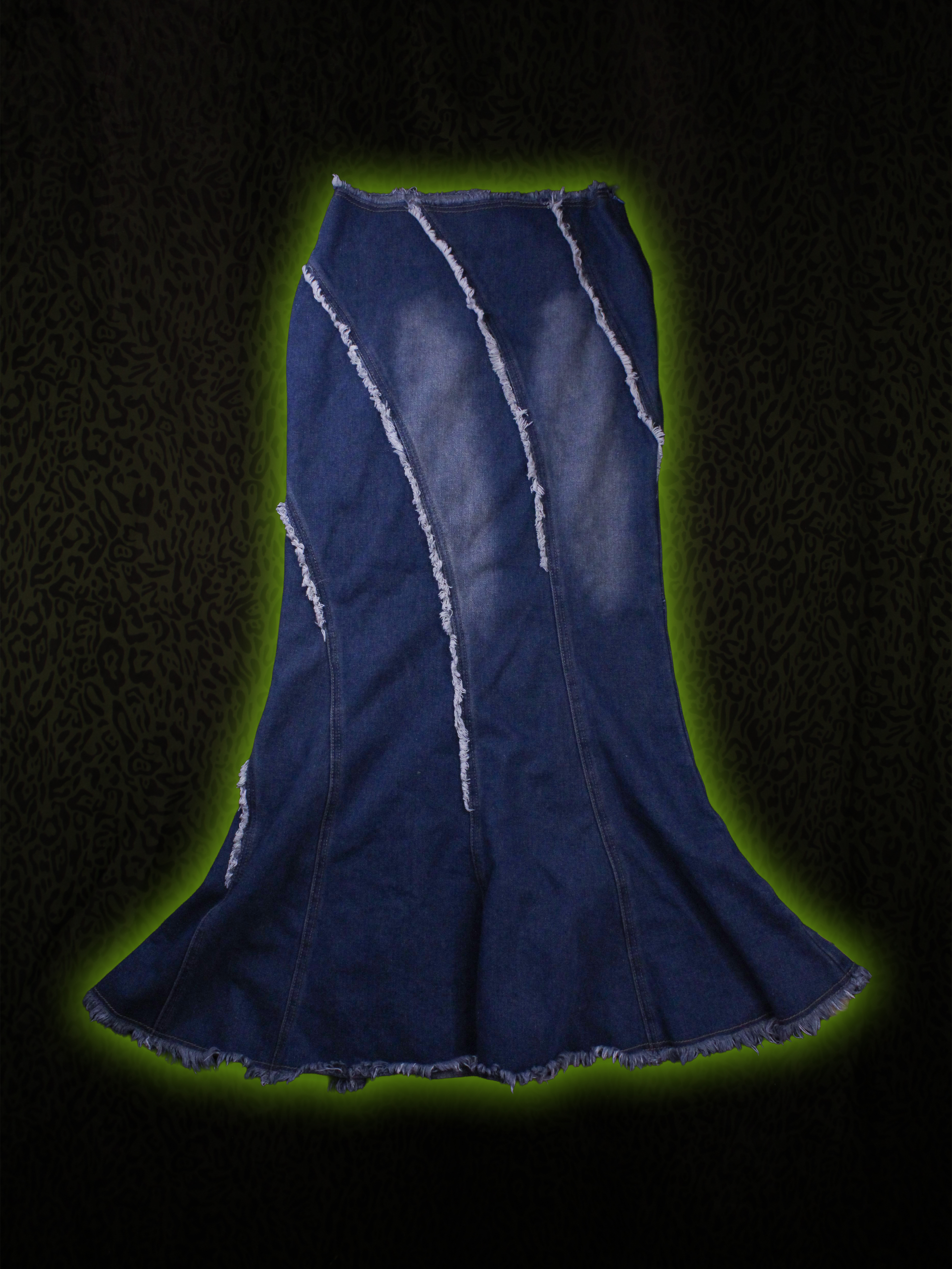 Denim Skirt Front