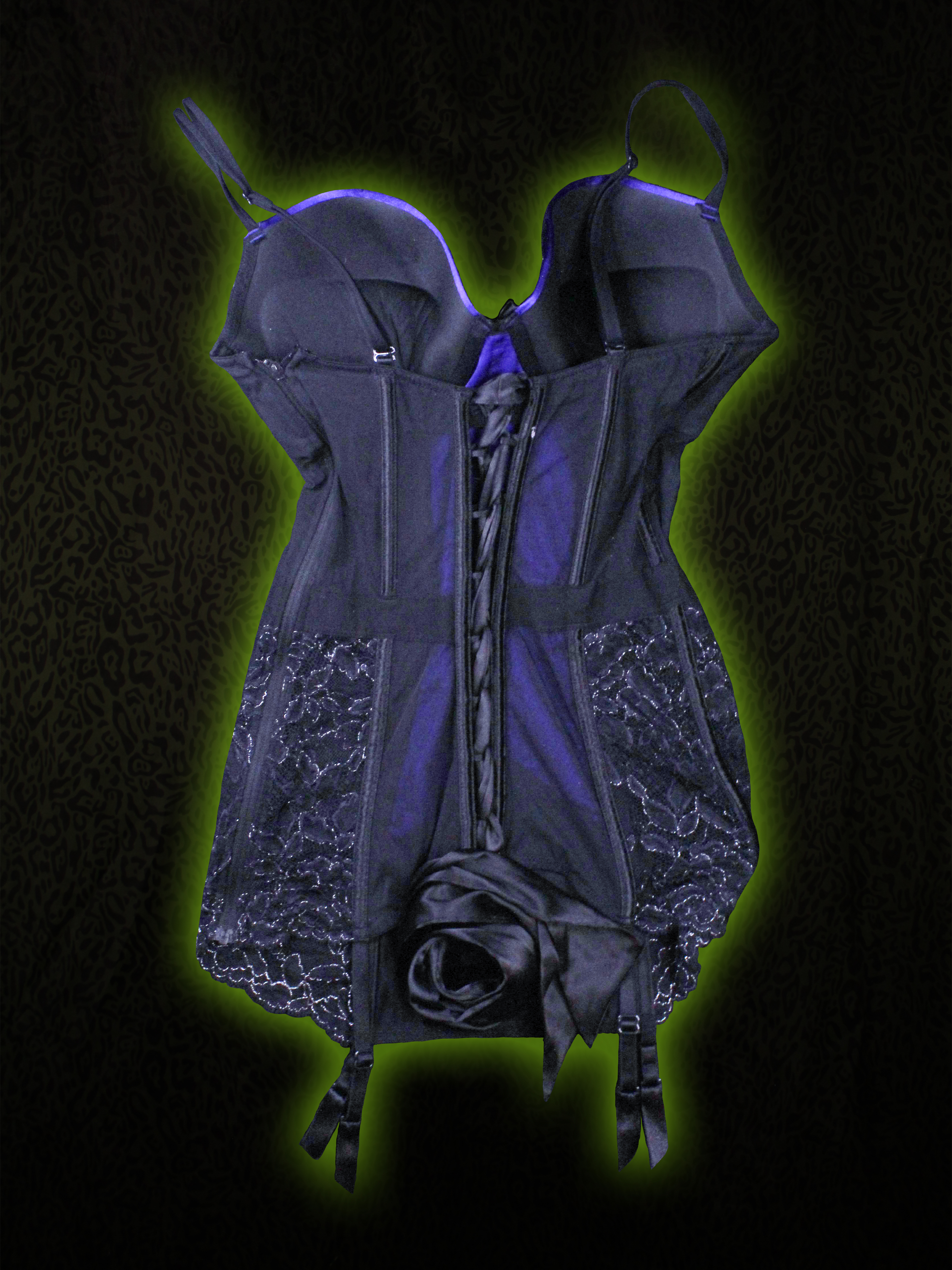 Purple Basque Back