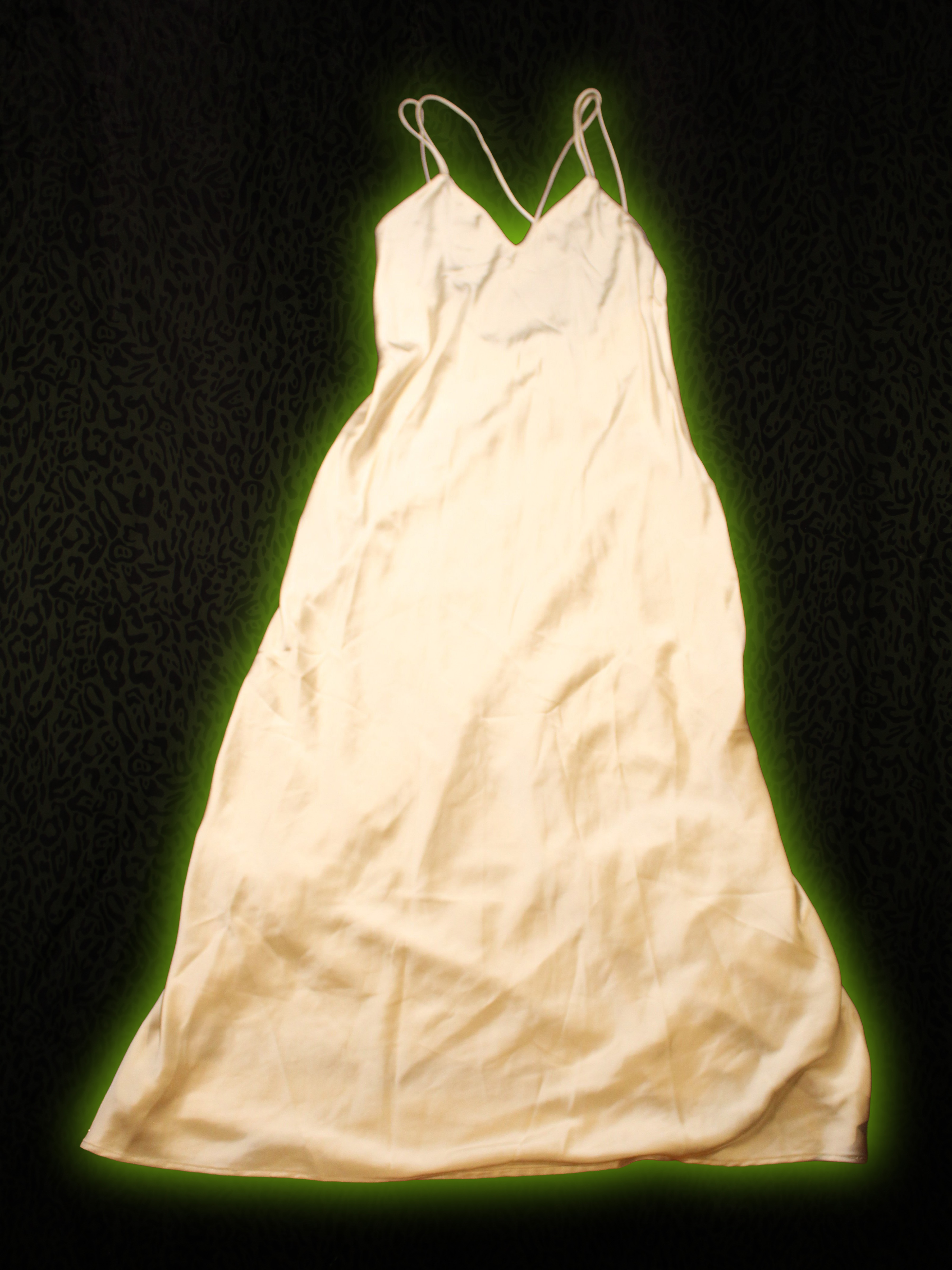 Satin Slip Dress Front