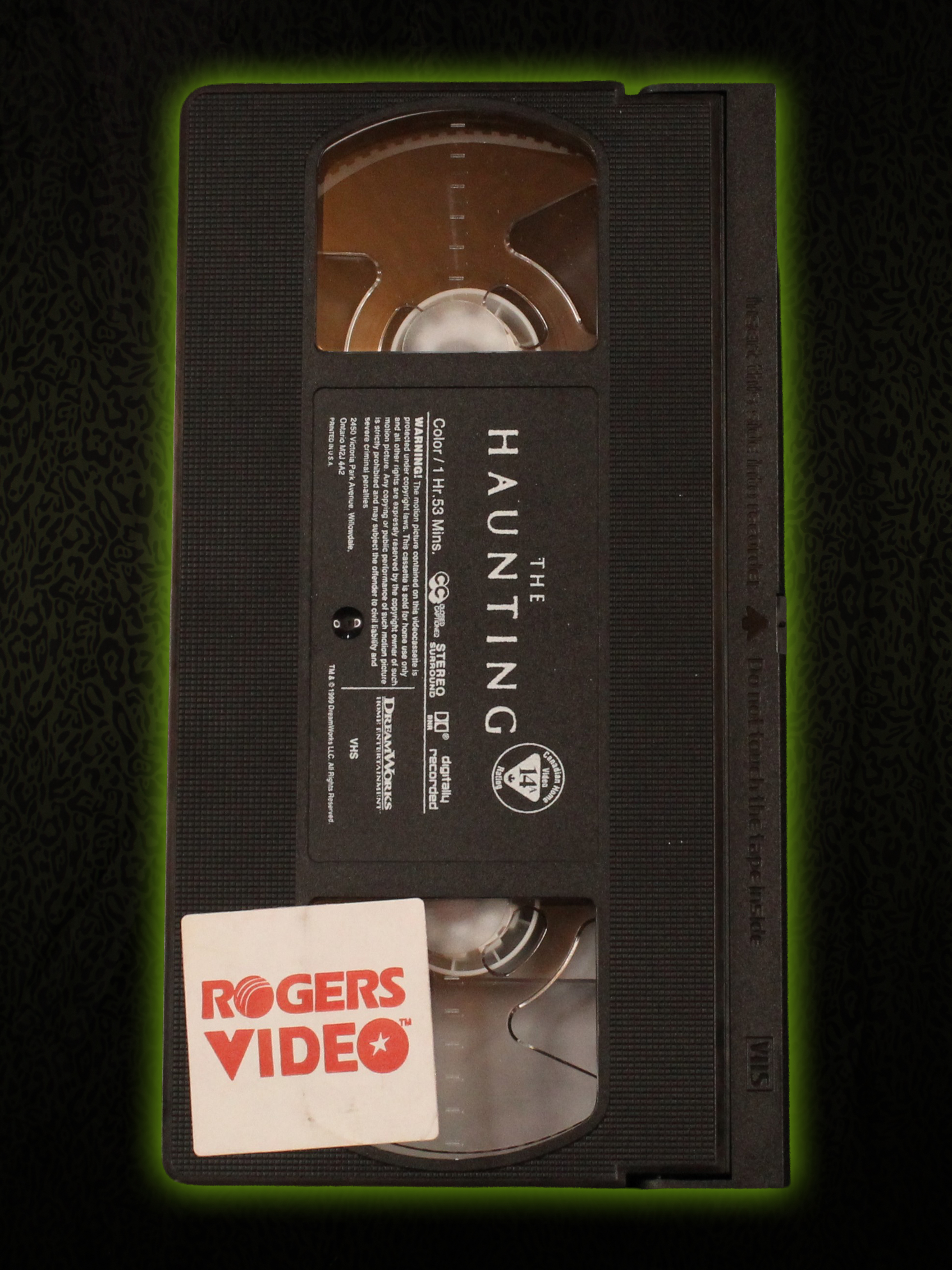VHS Back