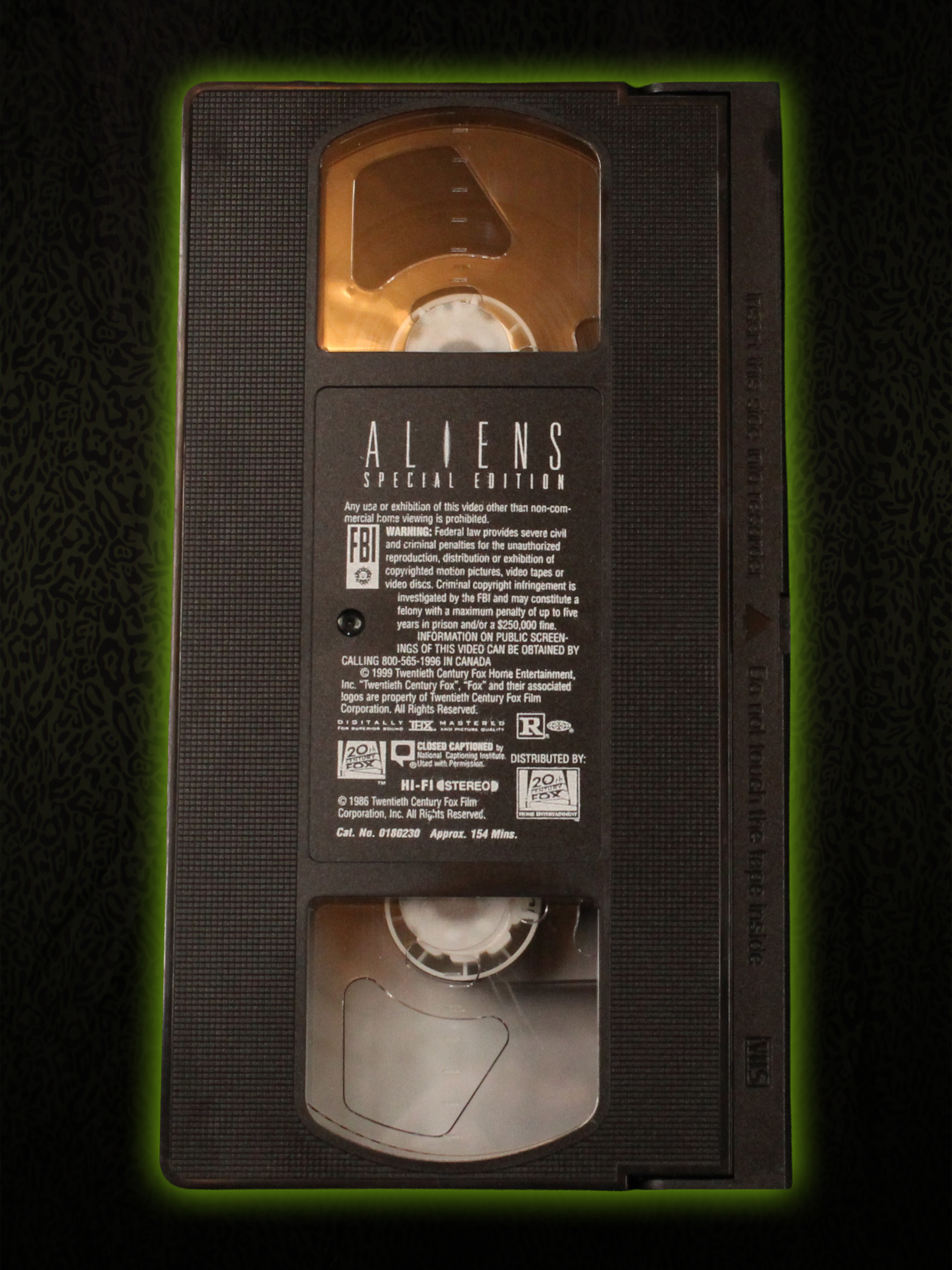 VHS Back