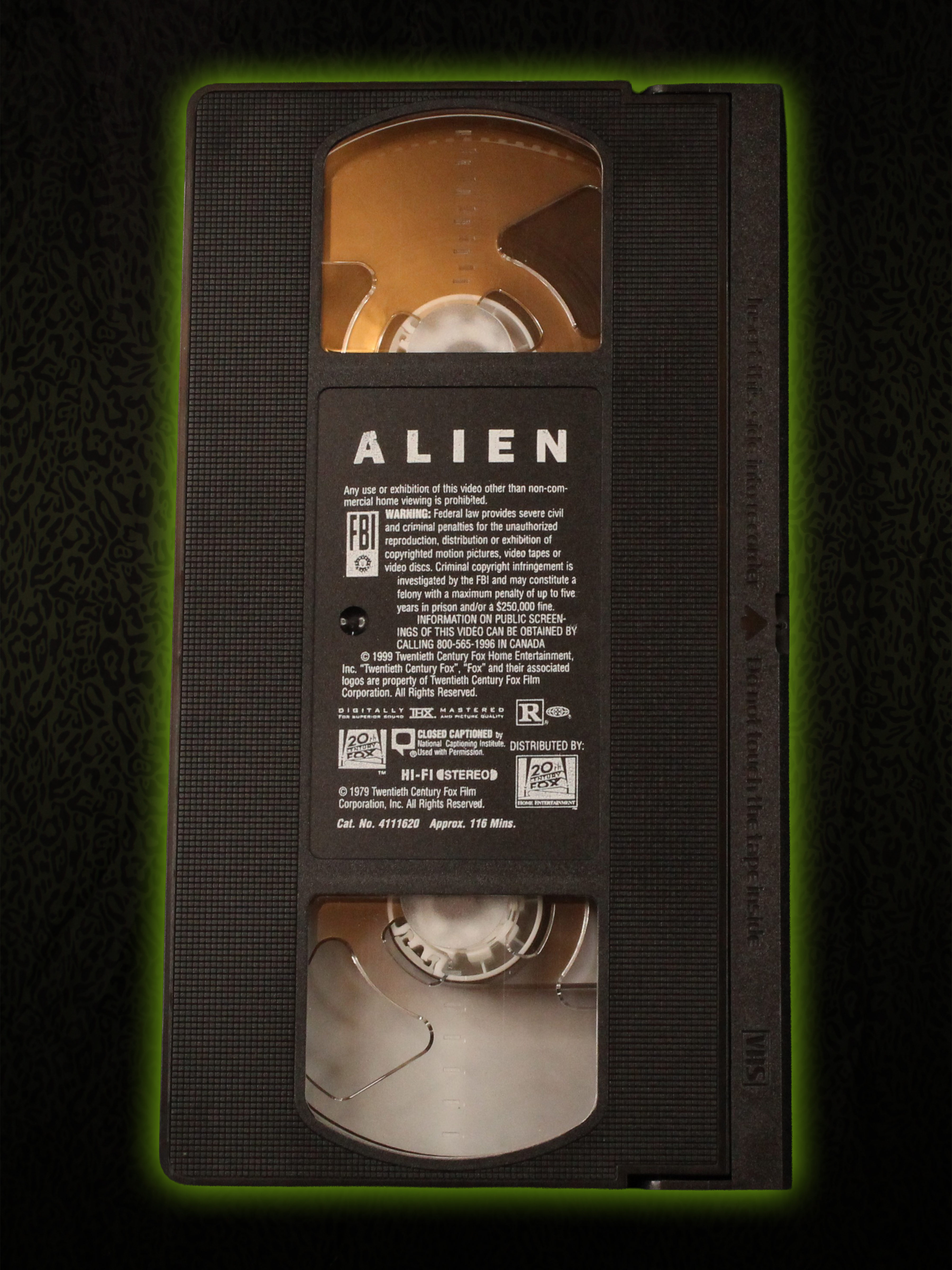 VHS Back