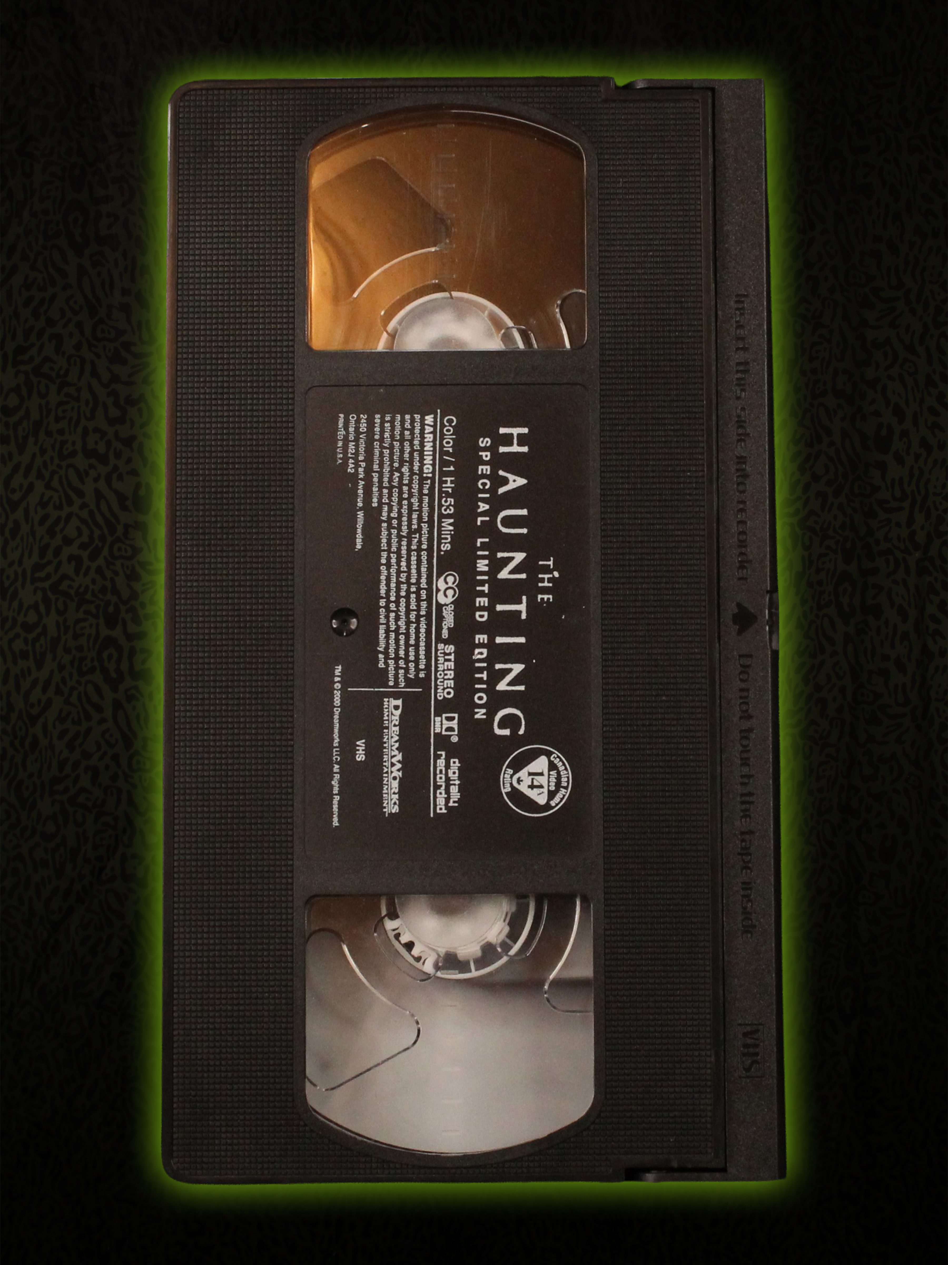VHS Back