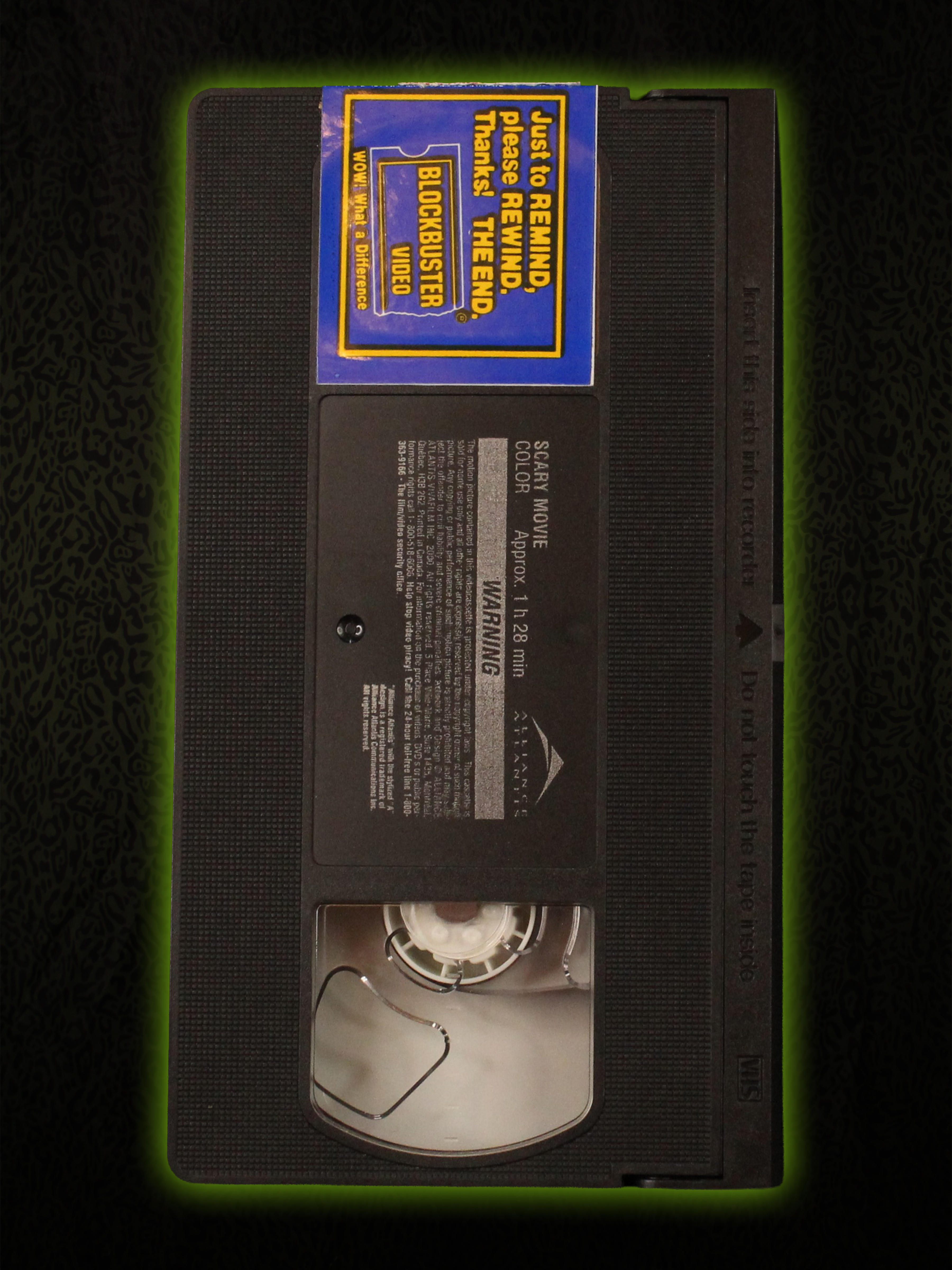 VHS Back