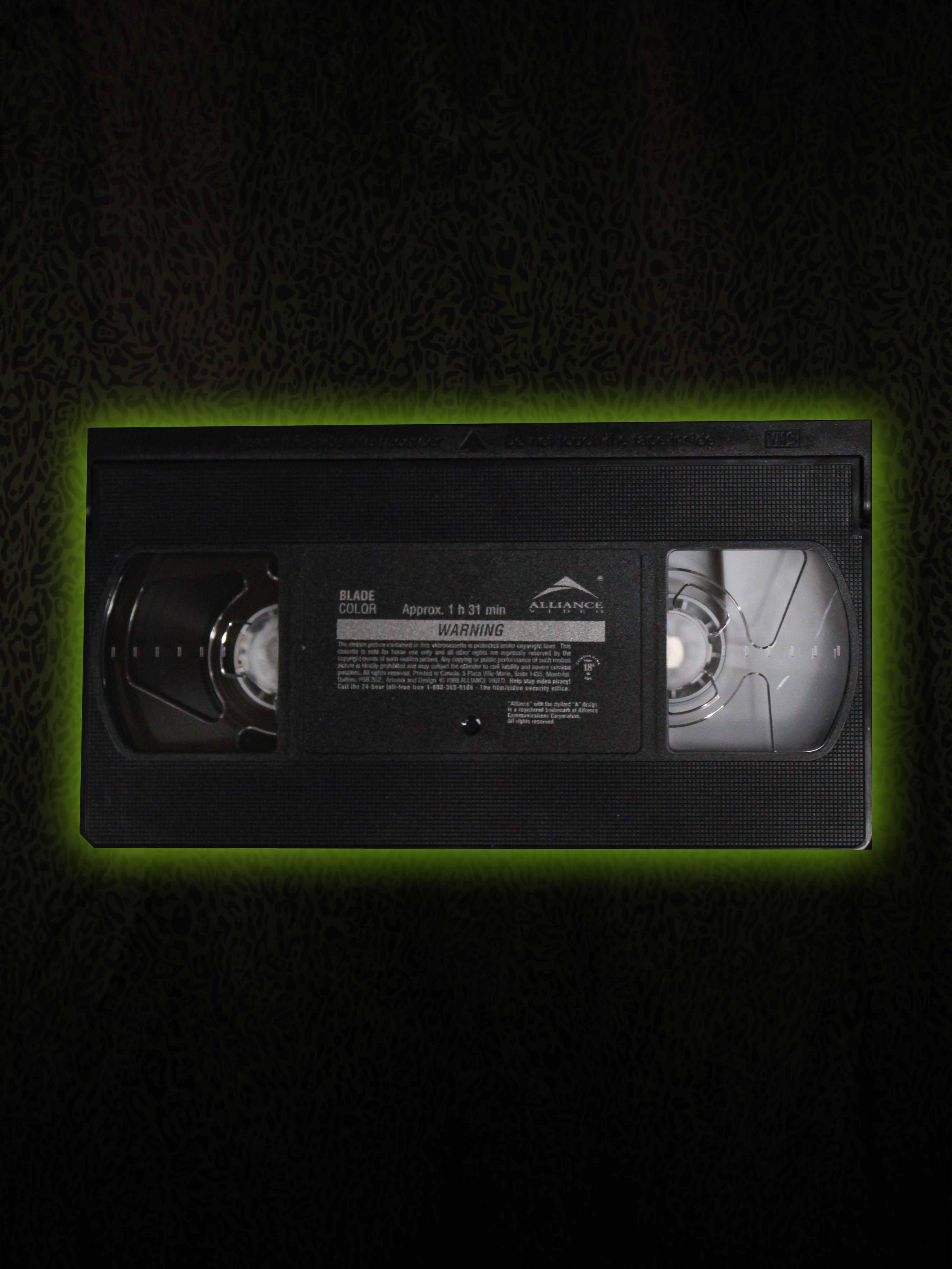 VHS Back