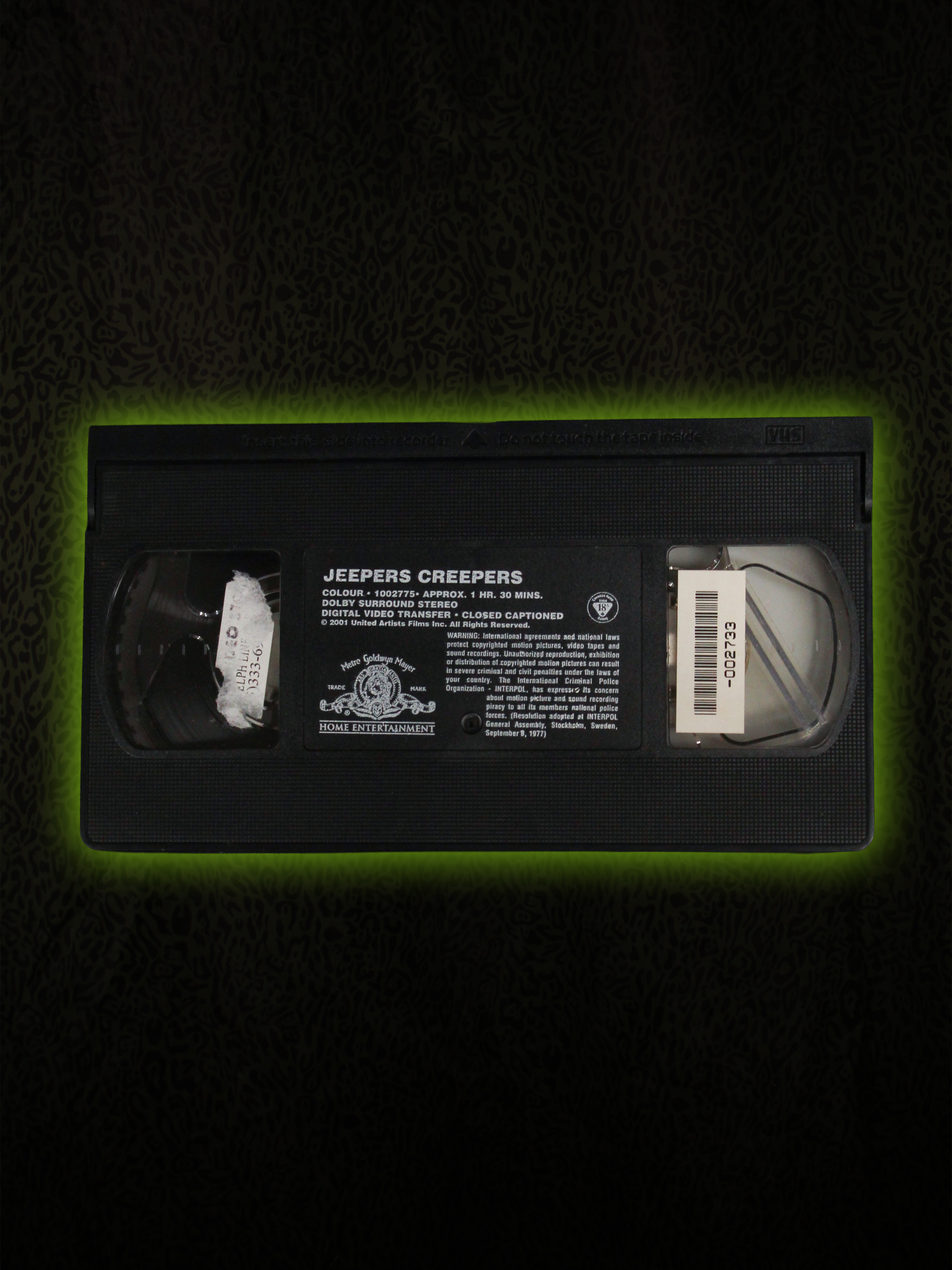 VHS Back
