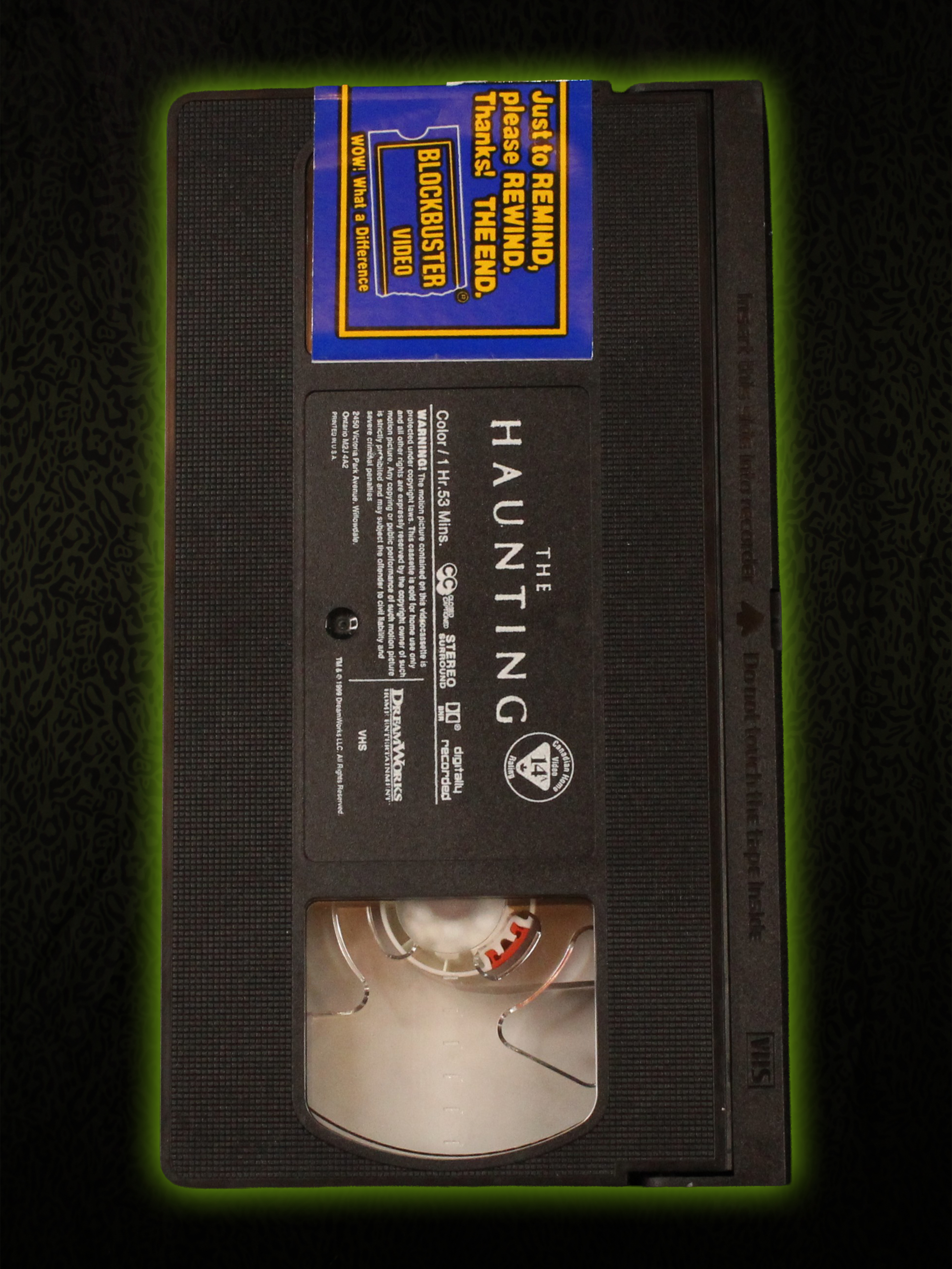 VHS Back