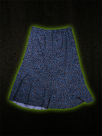 Polka Dot Skirt Back