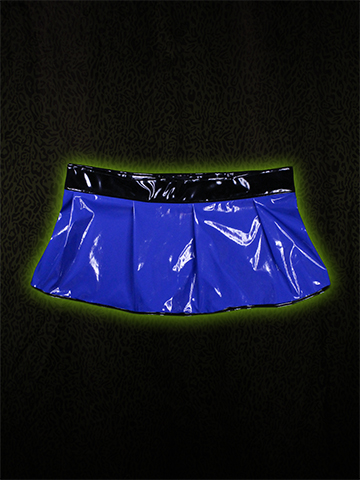 Pleather Skirt Front