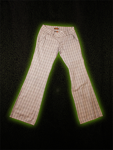 Skater Plaid Pants Front